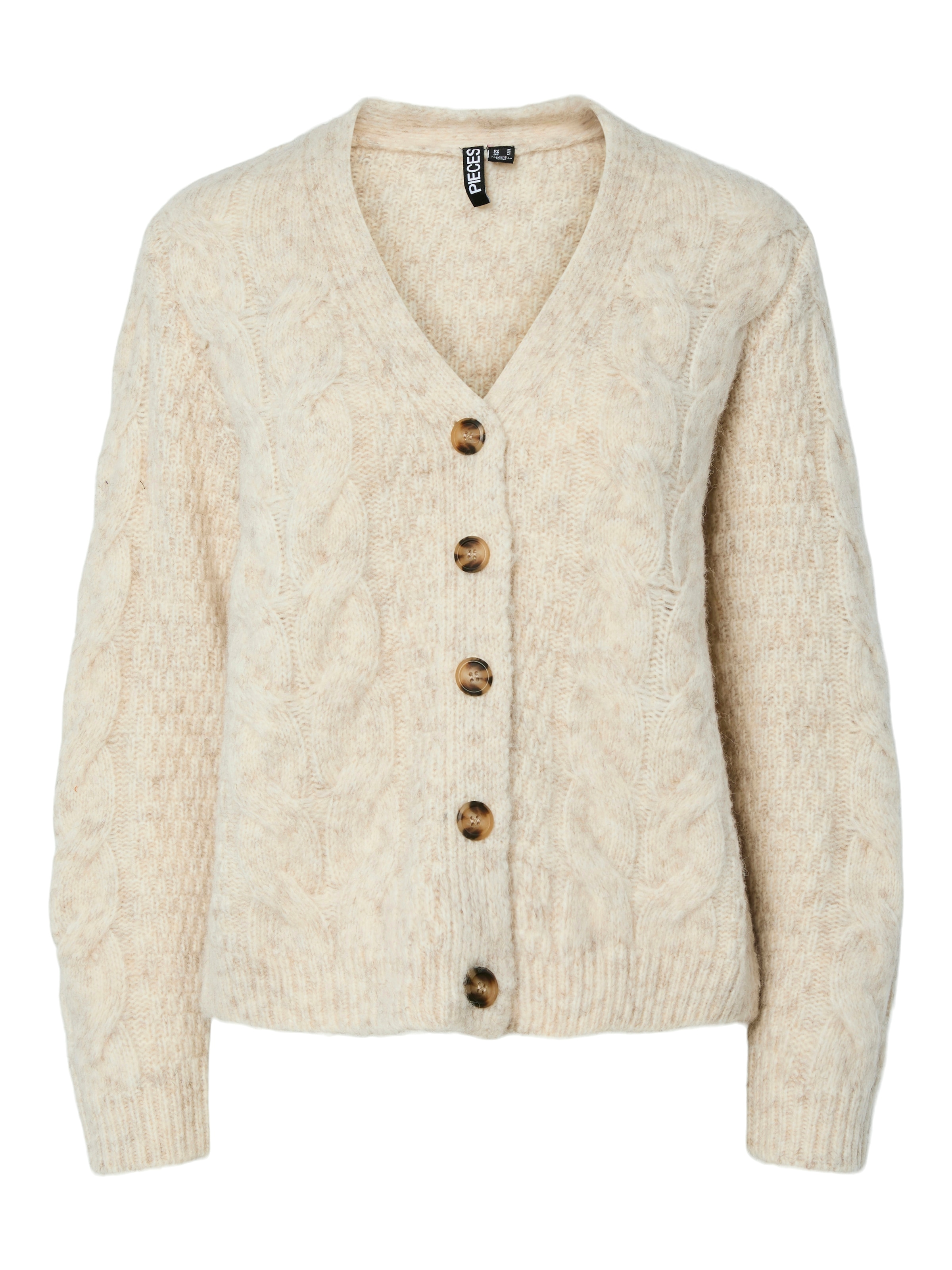 pieces Strickjacke »PCNINA LS V-NECK KNIT CARDIGAN NOOS BC«