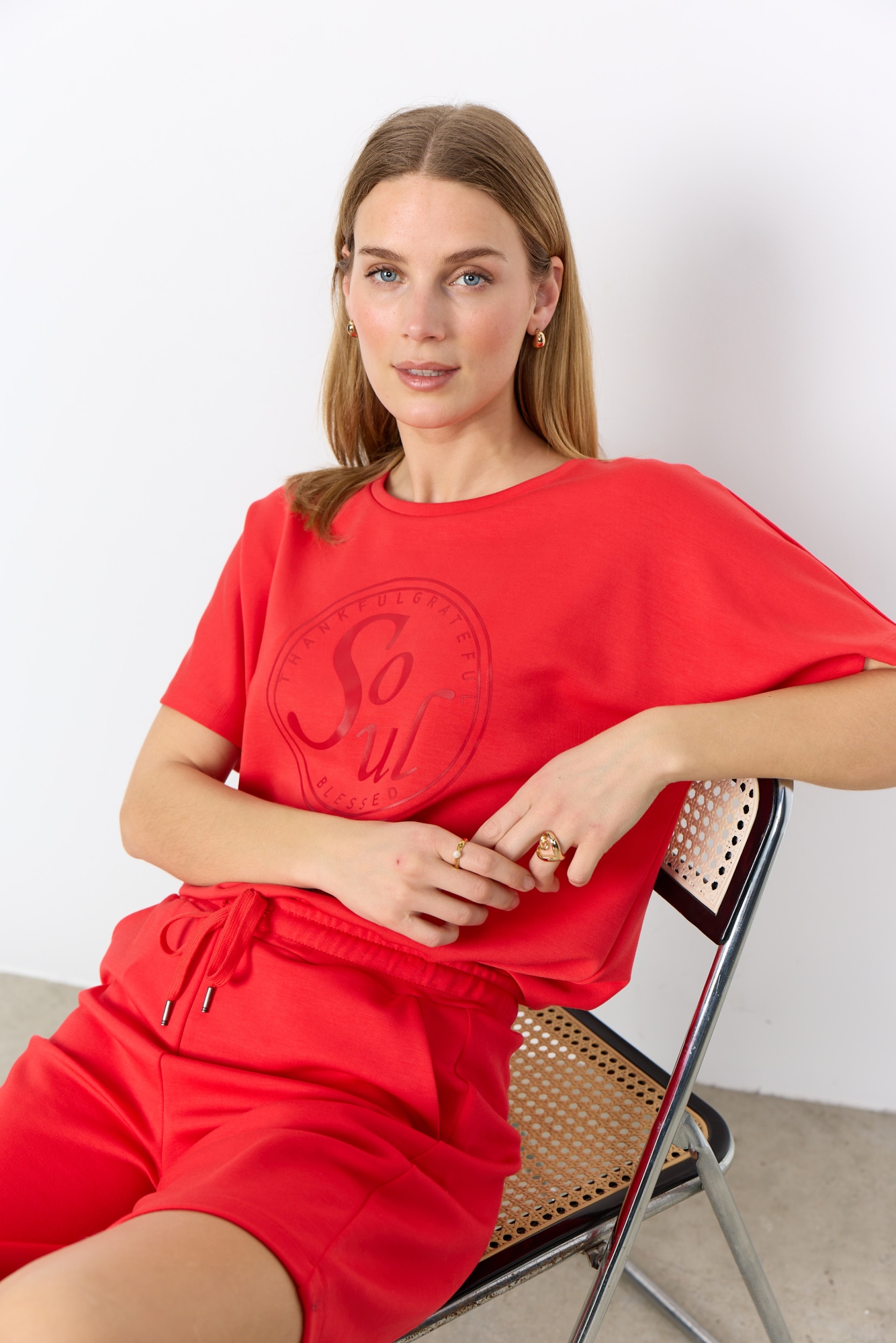 soyaconcept Kurzarmshirt »SC-BANU 301« Viskosemischung