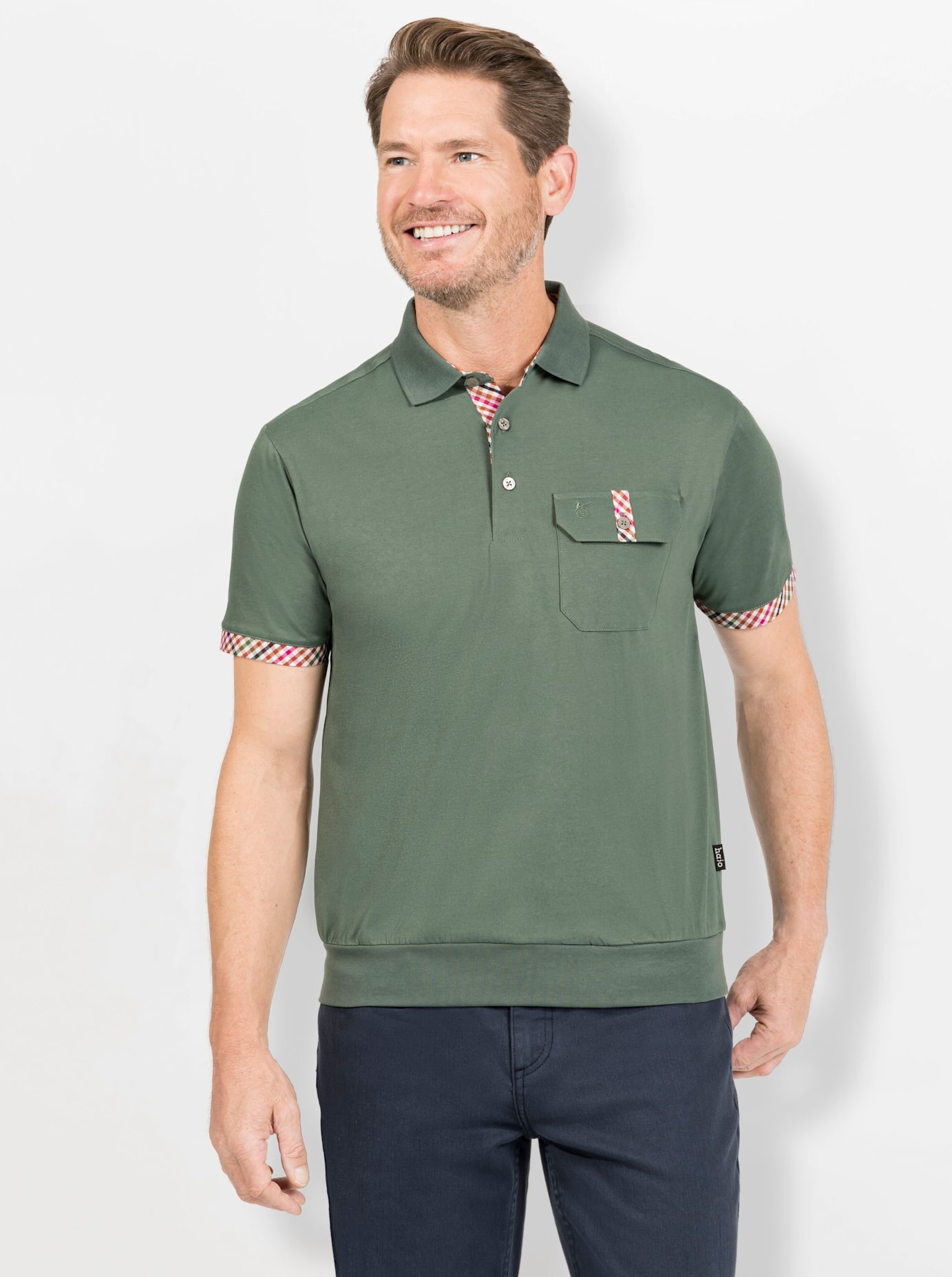 Hajo Poloshirt »Kurzarm-Poloshirt«, (1 tlg.)