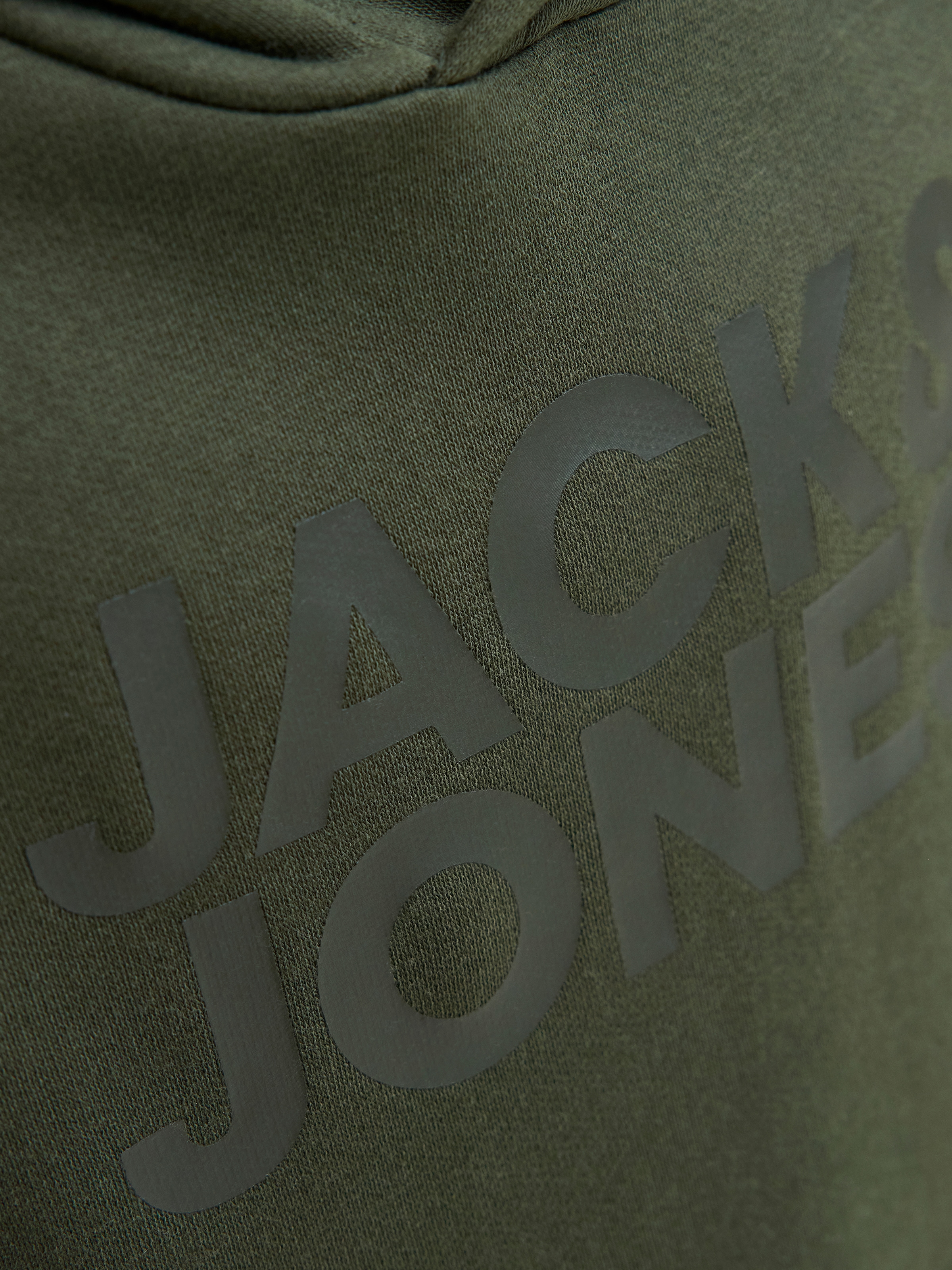 Jack & Jones Junior Kapuzensweatshirt »JJECORP mit Druck, Kängurutasche, pflegeleicht«, bedruckt, modisch, regular fit, Rundhals