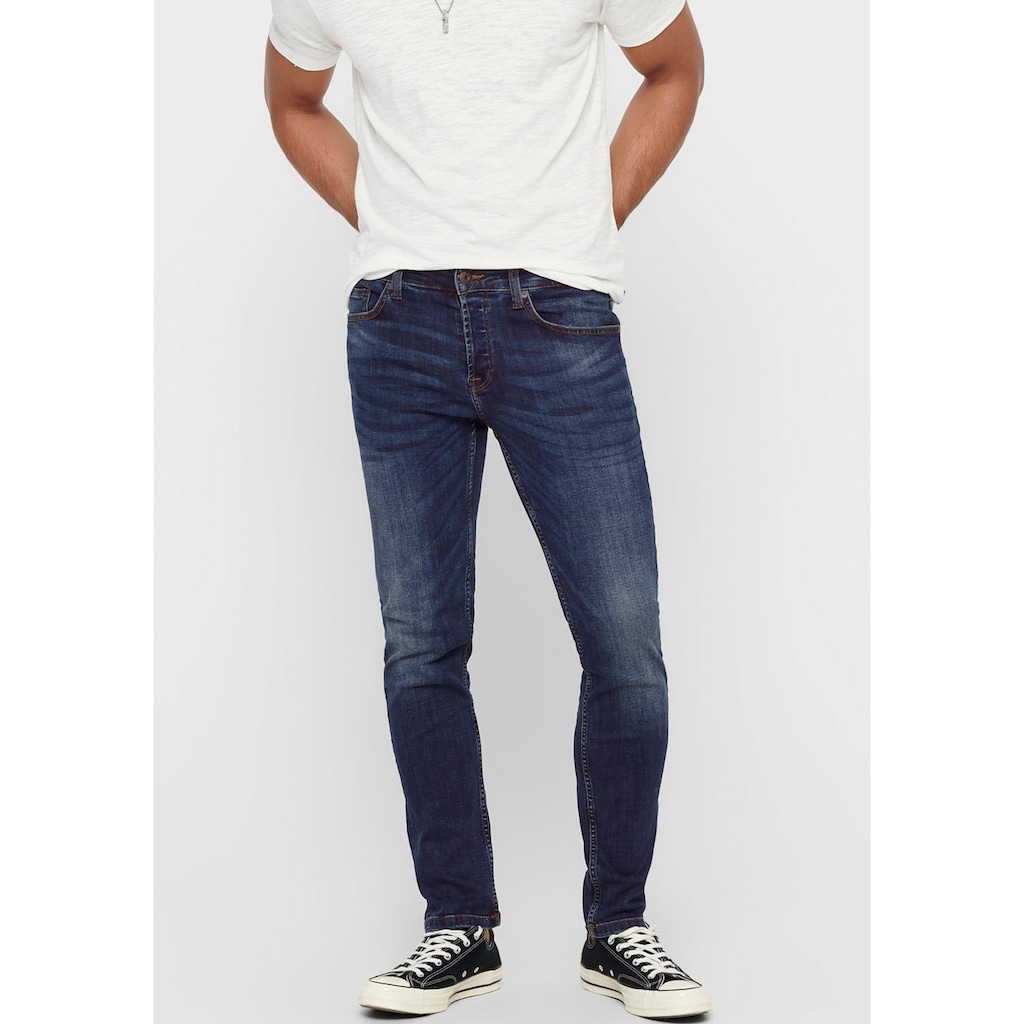 ONLY & SONS Slim-fit-Jeans »ONSWEFT REG. D. GREY 6458 JEANS VD«