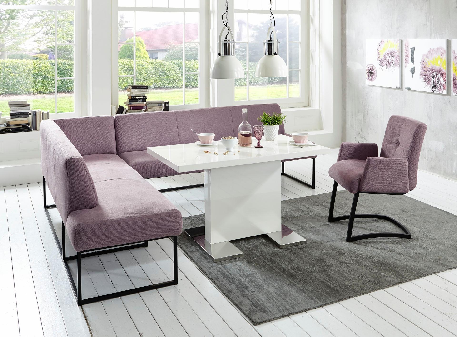 Image of exxpo - sofa fashion Eckbank "Affogato, hoher Sitzkomfort, bequem" Frei im Raum stellbar