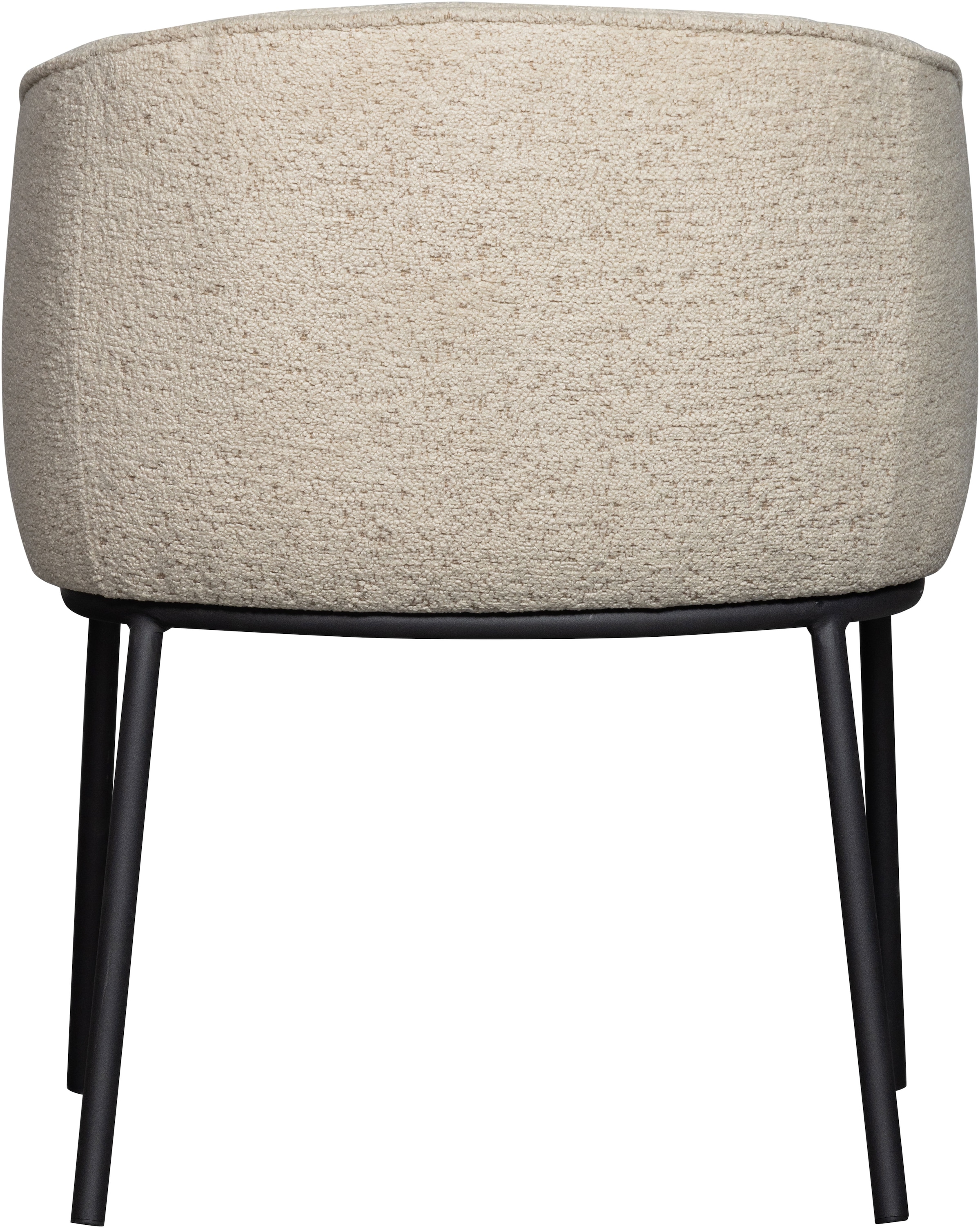 WOOOD Chaise de salle à manger »Leon mit Happy-Bouclé-Bezug und Metallgestell, B 61 x T 63 x H 77 cm« () Capacité de charge 100 kg, facile à monter, facile d'entretien