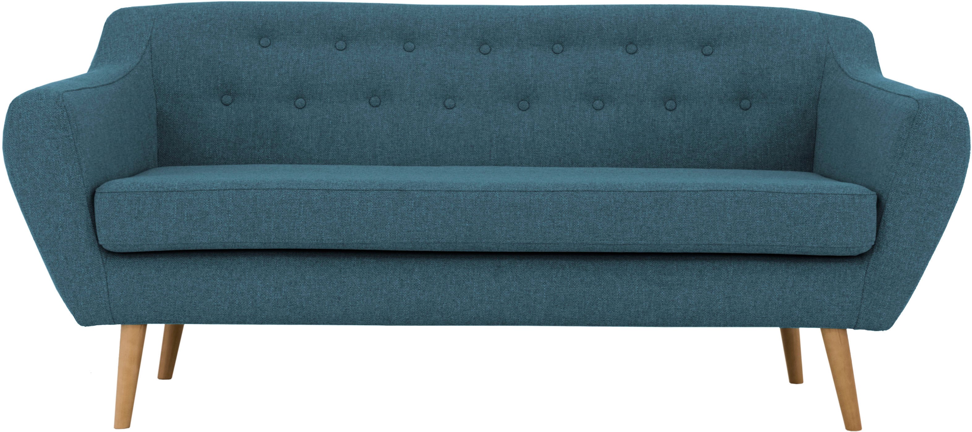 Home affaire 3-Sitzer »Renne« mit Heftung im Rücken im skandinavischem Stil