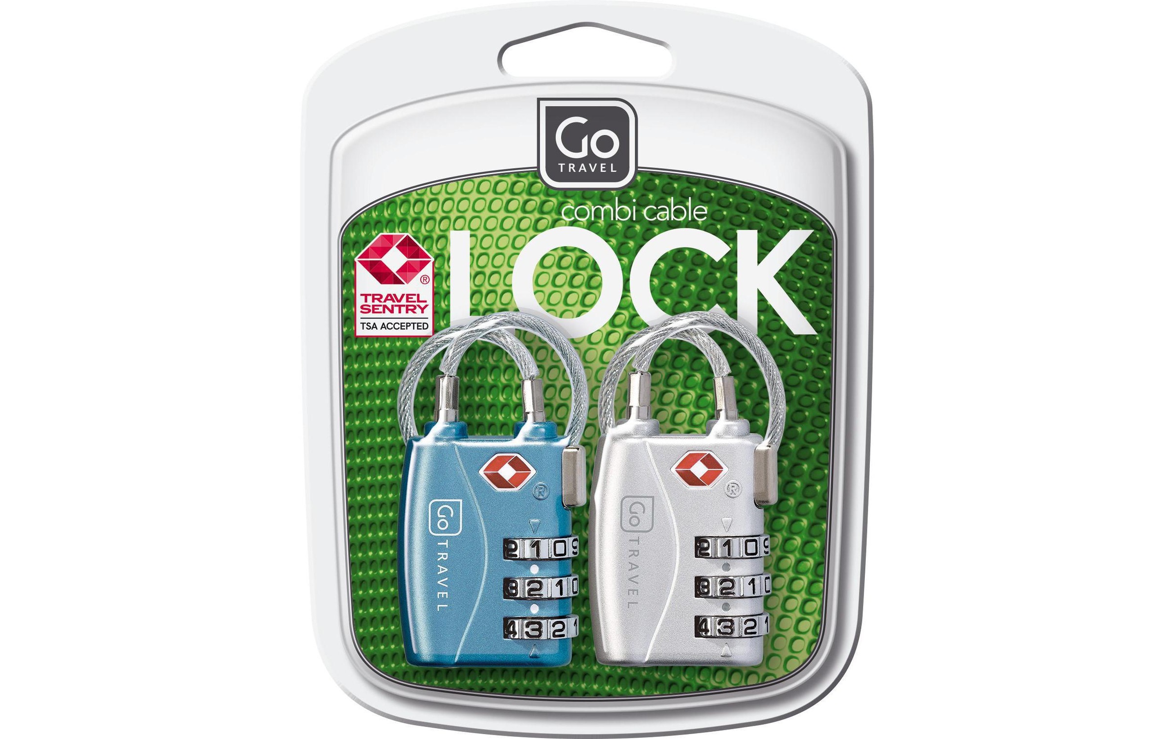 Zahlenkabelschloss »GOTravel Combi Cable«