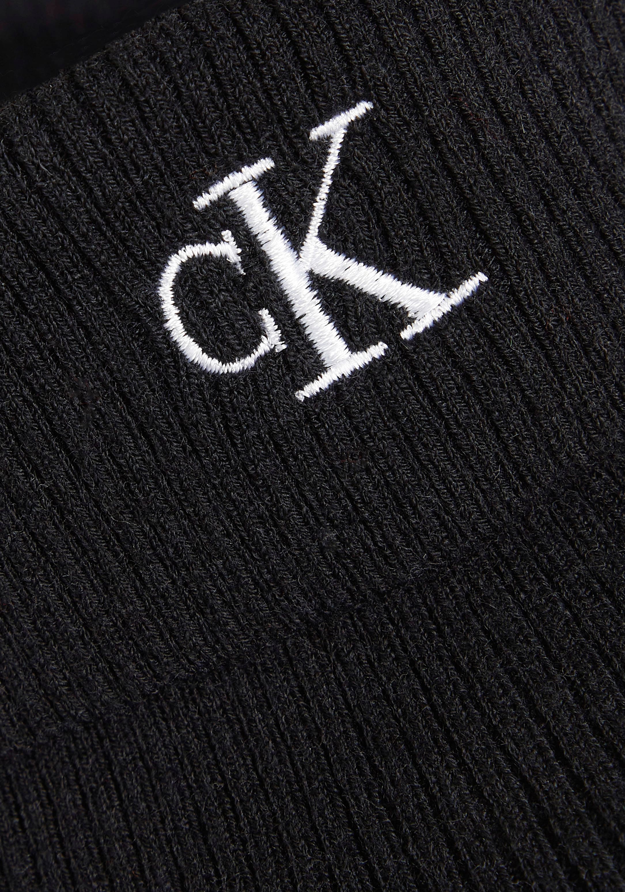 Calvin Klein Jeans Plus Rollkragenpullover »PLUS CK ROLL NECK SWEATER«, mit gesticktem CK Monogramm