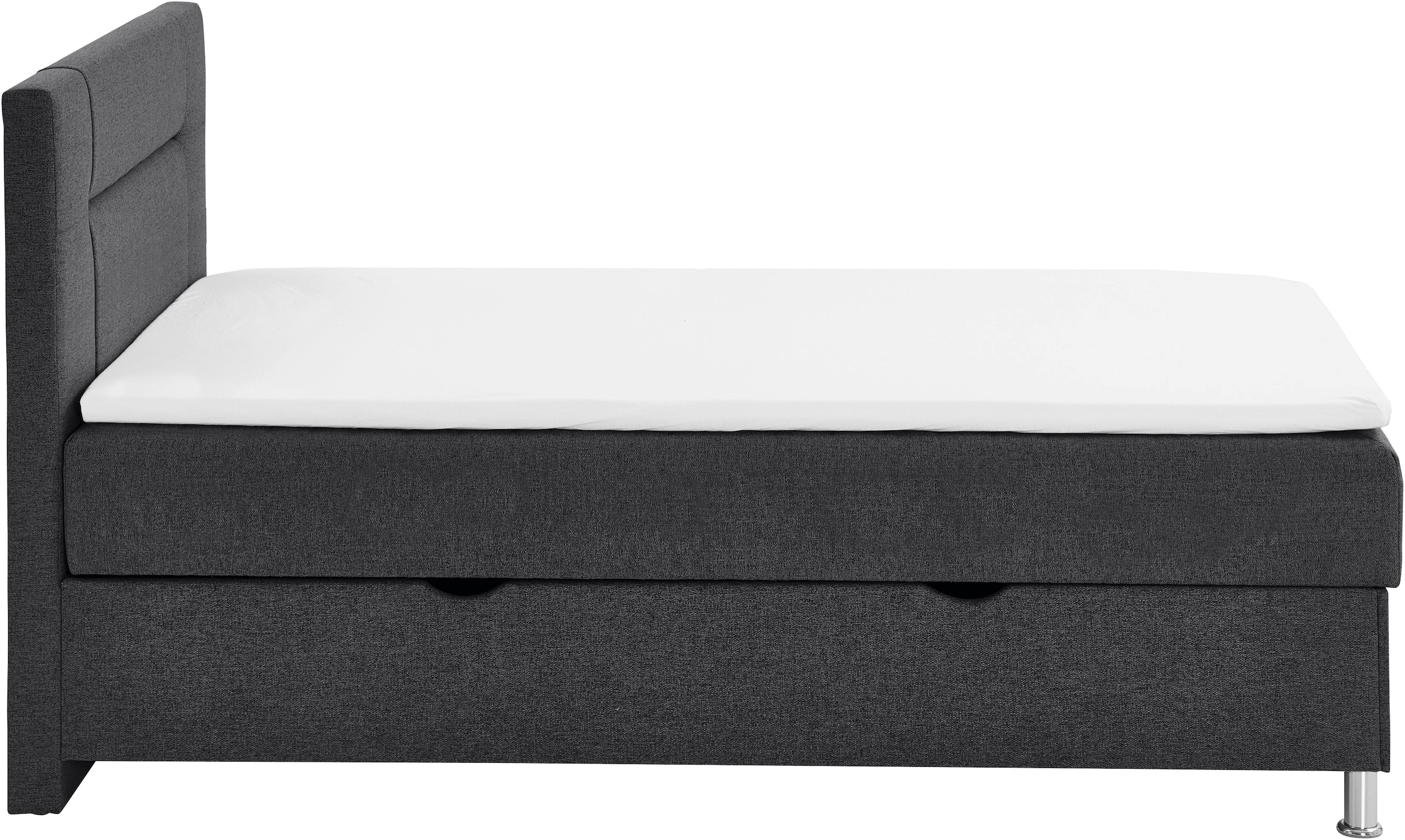 Home affaire Lit de boxe »Escalon mit Bettkasten, inkl. Topper« erhältlich in der Breite 120x200cm