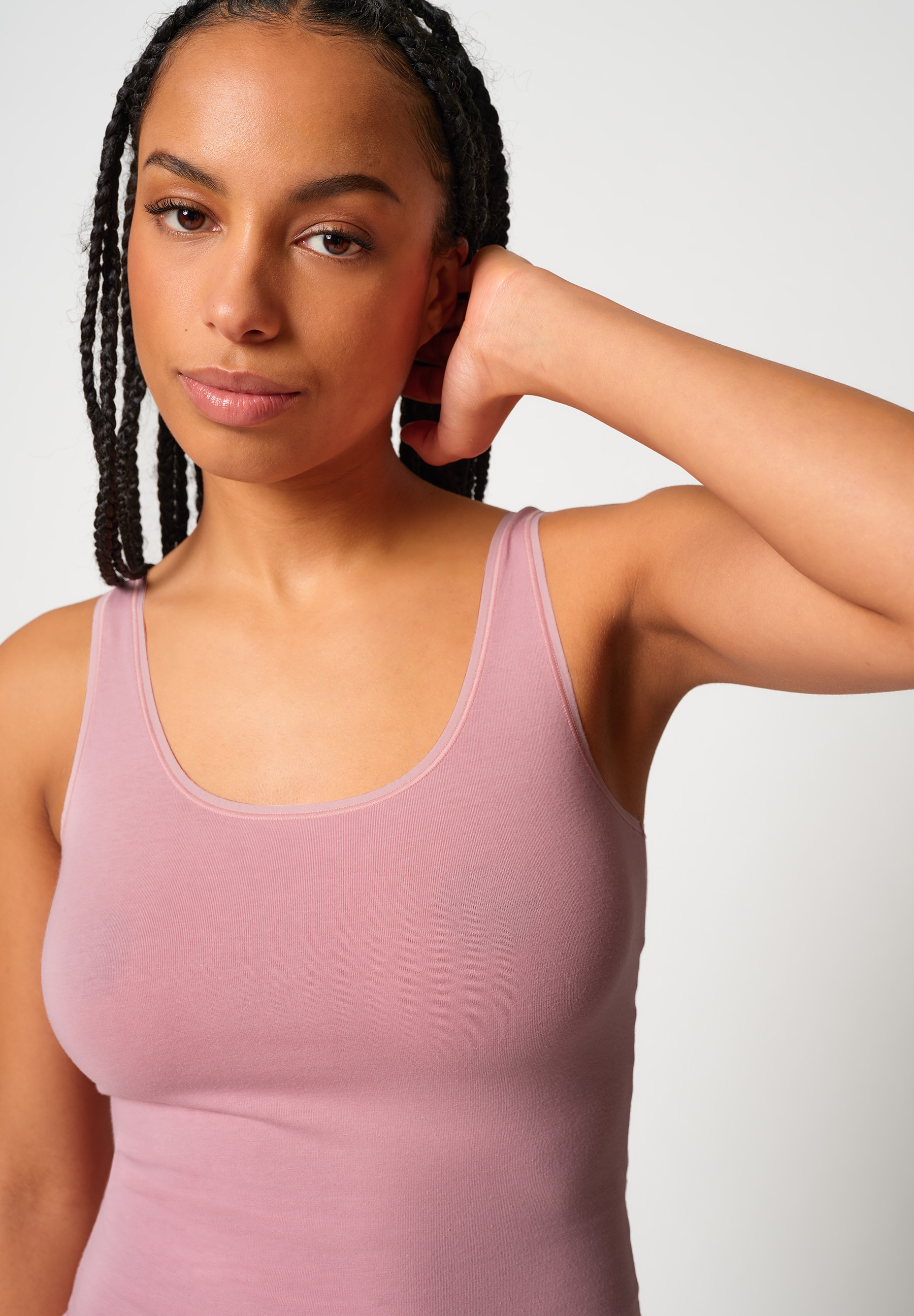 Skiny Sous-chemise »Cotton Advantage« 2er Pack,  bequem, weich, basic, eng, Baumwollmix