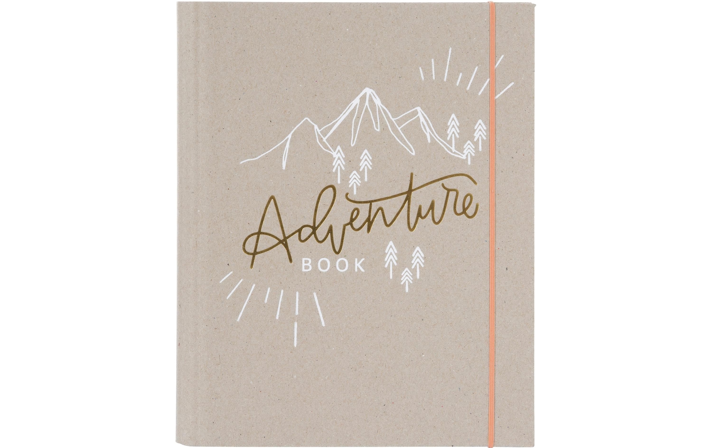 Goldfarbenbuch Notizbuch »Ringbuch Adventure Braun«