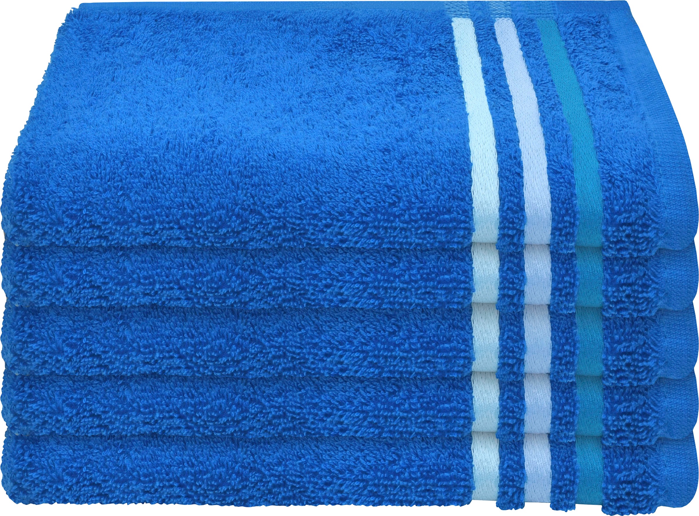 Image of Schiesser Gästehandtücher »Skyline«, (5 St.), mir Streifenbordüre bei Ackermann Versand Schweiz