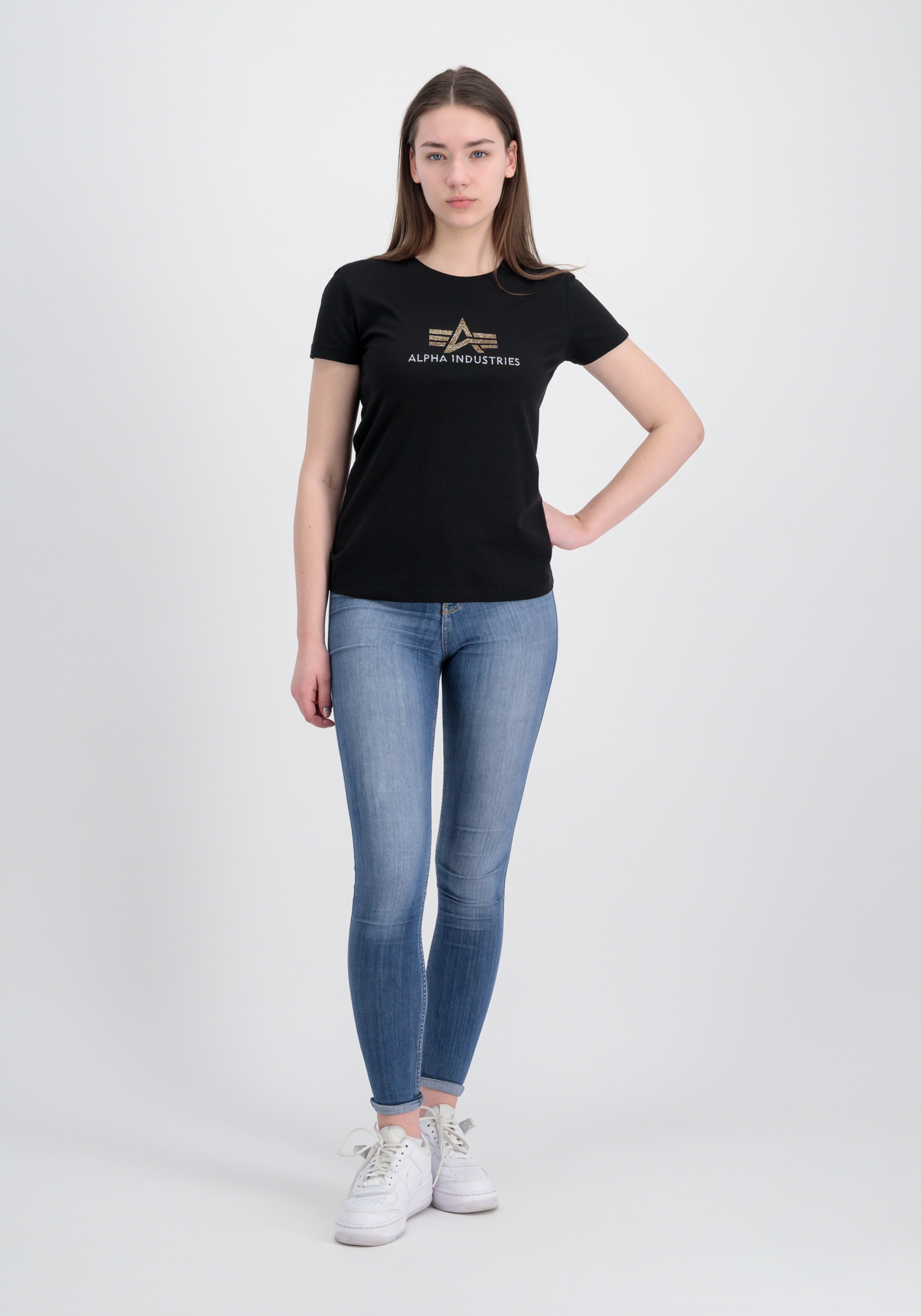 Alpha Industries T-Shirt »Alpha Industries Women - T-Shirts Crystal T-Shirt W«