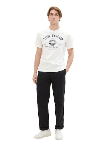 TOM TAILOR T-Shirt, mit grossem Logofrontprint