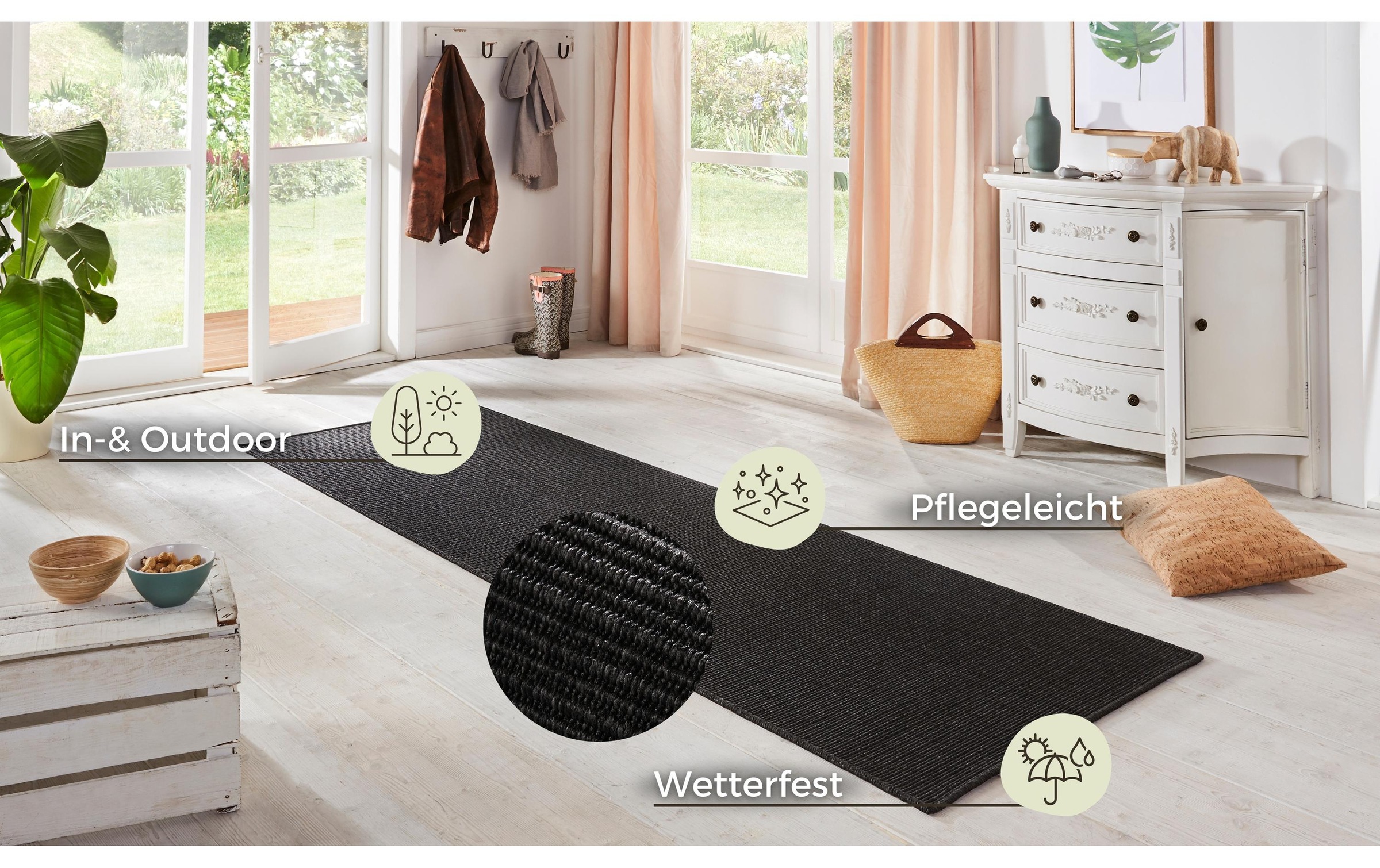 HANSE Home Teppich »Sisal 80 cm x 150 cm«