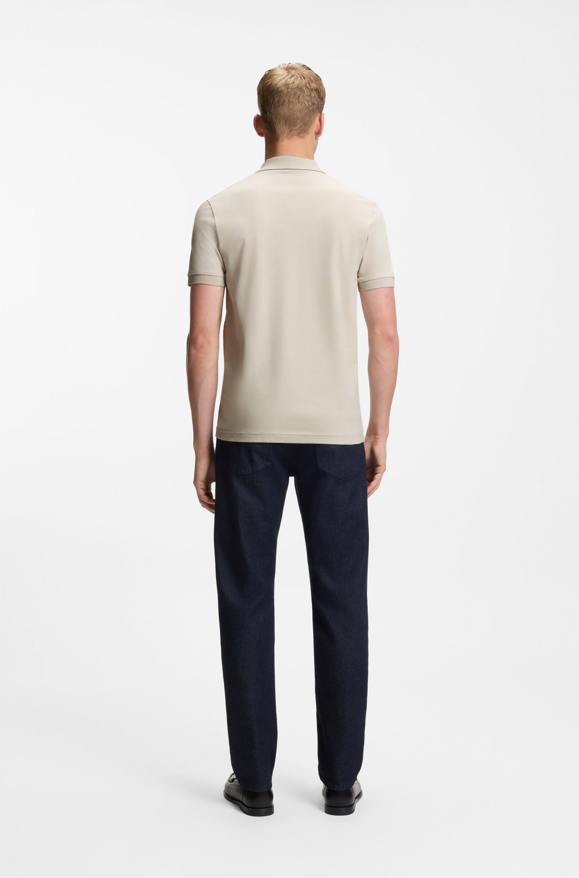 BOSS ORANGE Polo »Passenger Regular Fit« Polo classique en piqué stretch, facile d'entretien, coton avec élasthanne