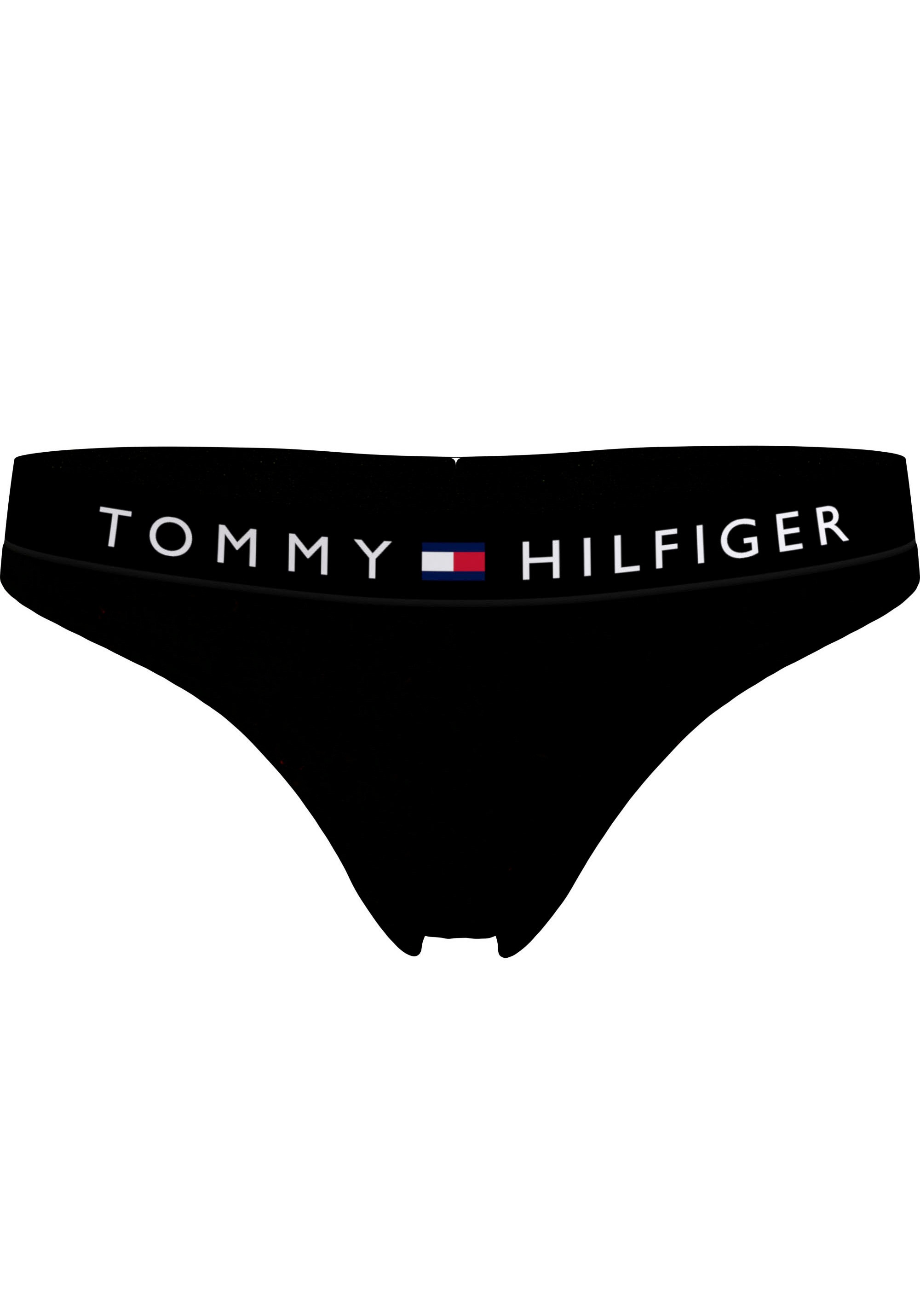 Image of Tommy Hilfiger Underwear Tanga, mit Logo auf dem Taillenbund bei Ackermann Versand Schweiz