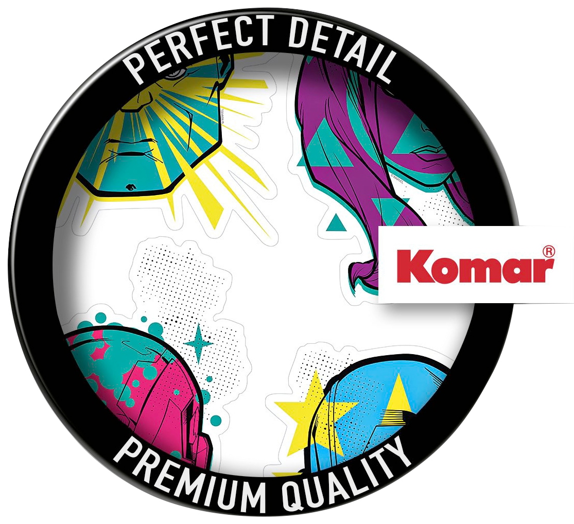 Komar Wandtattoo »Avengers Mightiest Heroes - Grösse 100 x 70 cm«, (7 St.), selbstklebend, Wandsticker, Kinderzimmer