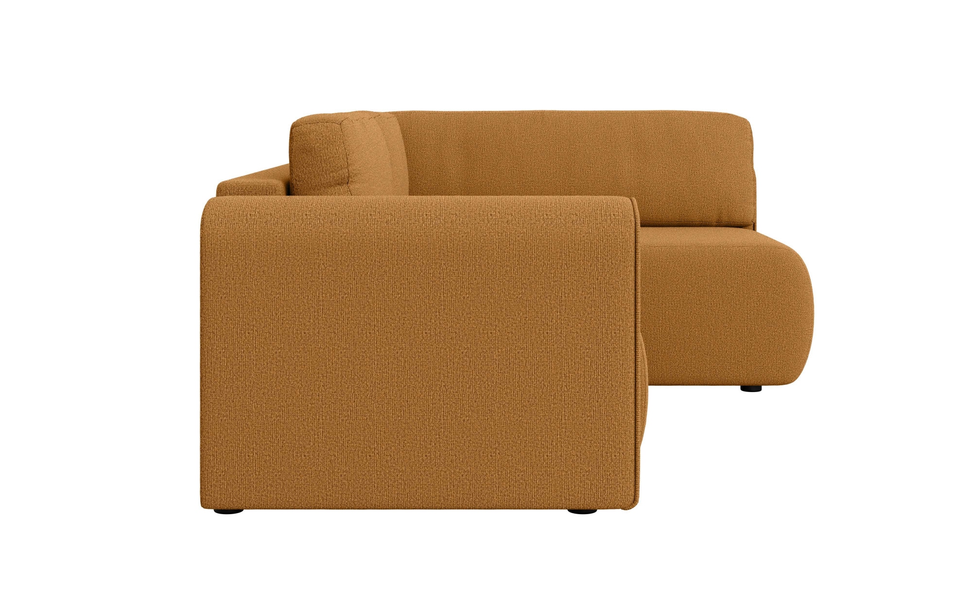 GOODproduct Canapé d'angle »Zacharia wahlweise Schlafsofa mit Bettkasten, B/T/H 250/166/86 cm« L-Form mit Wellenunterfederung, Ottomane rechts oder links bestellbar