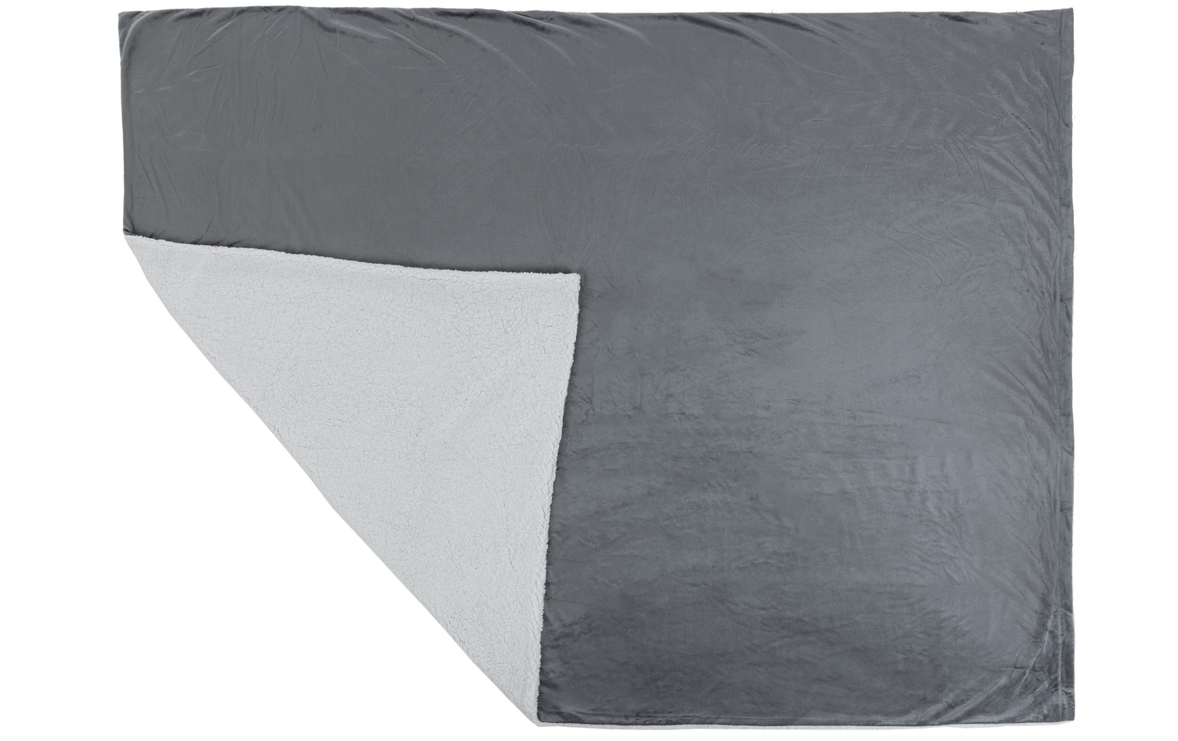 Image of Cocon Bettbezug "Sherpa 160 x 210 cm, Grau"