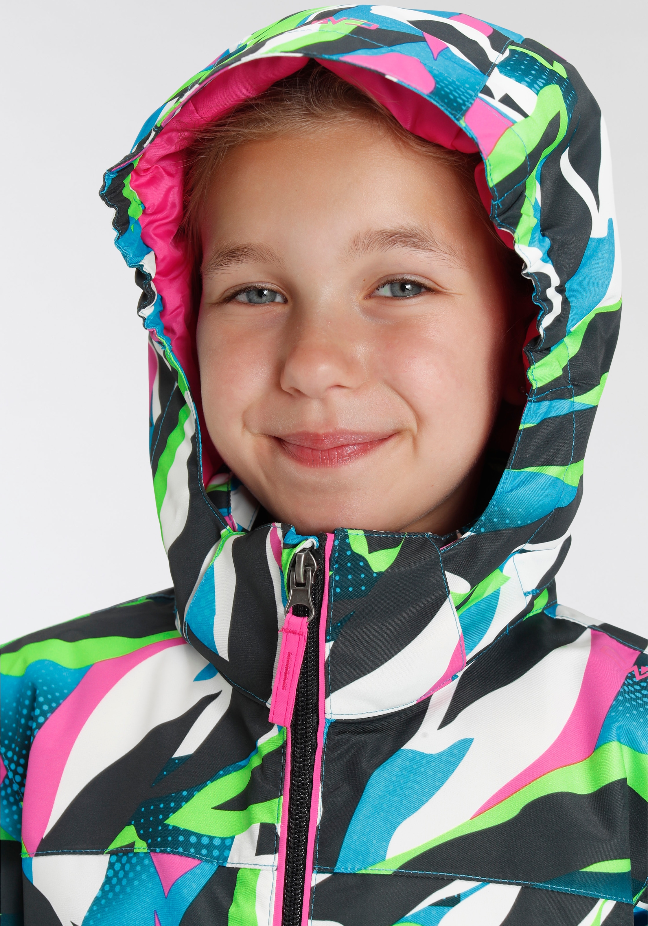 Finde CMP Skijacke, mit Kapuze, Wasserdicht & Winddicht & Atmungsaktiv auf