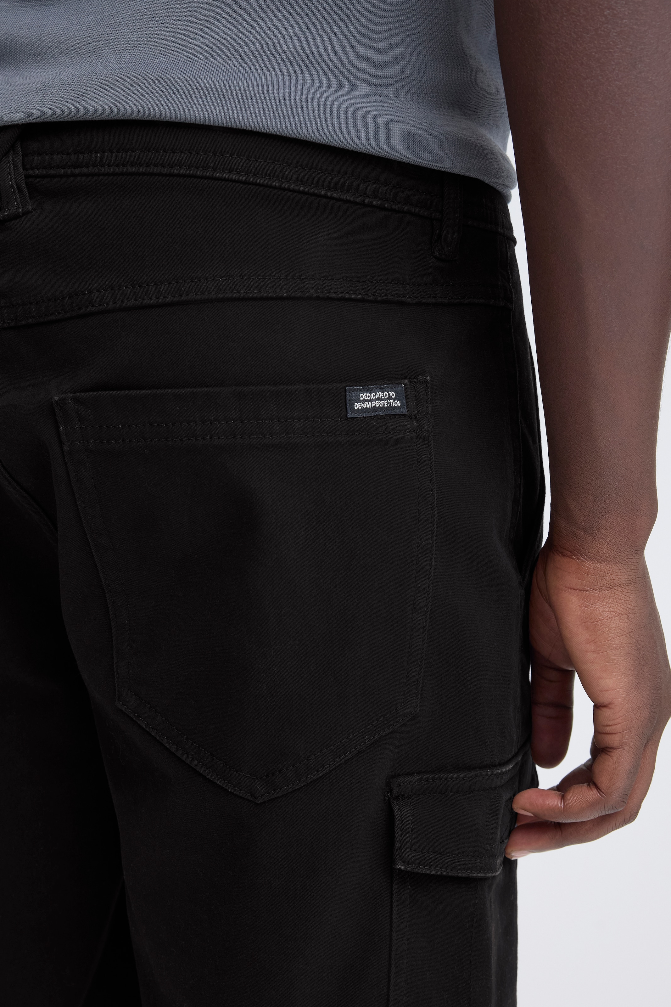 Blend Shorts »BHMASON SLIM/REG CARGO SHORTS«  mit Markenlabel, aus Baumwollmischung, Regular Fit, elastisch
