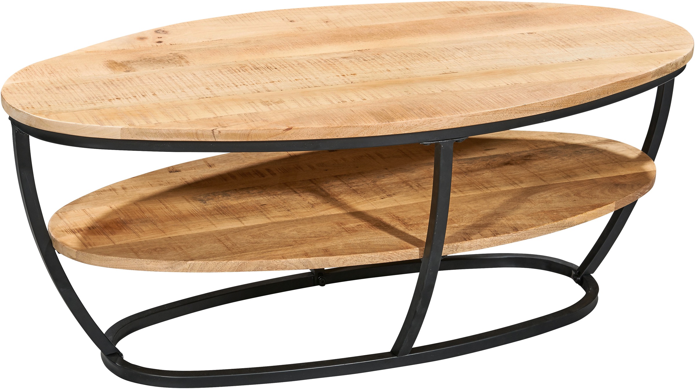 Image of Stolkom Couchtisch "Jambi 2 B/H/T 110x44x60 cm" 1 Stk. tlg. Mangoholz, Oberfläche uneben