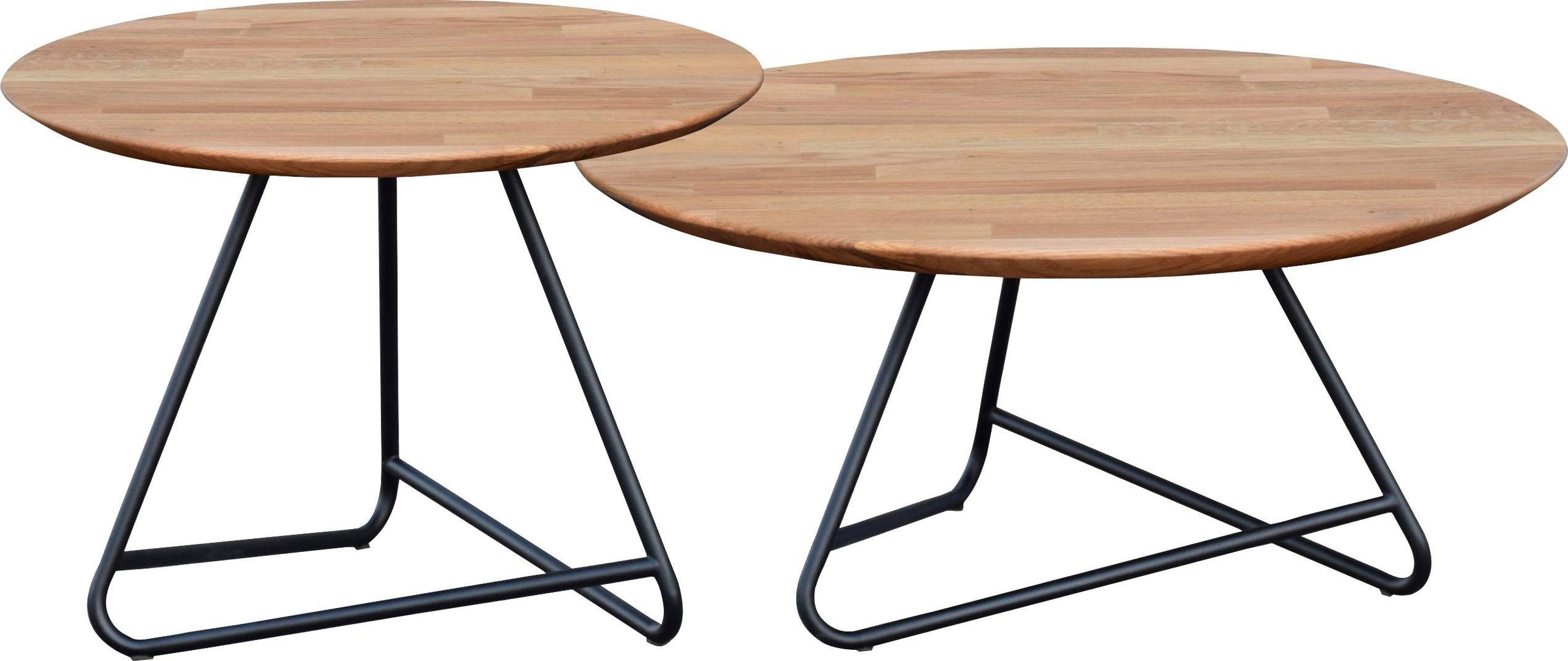 Image of andas Couchtisch »Tonka«, Tischplatte aus massiver Eiche bei Ackermann Versand Schweiz