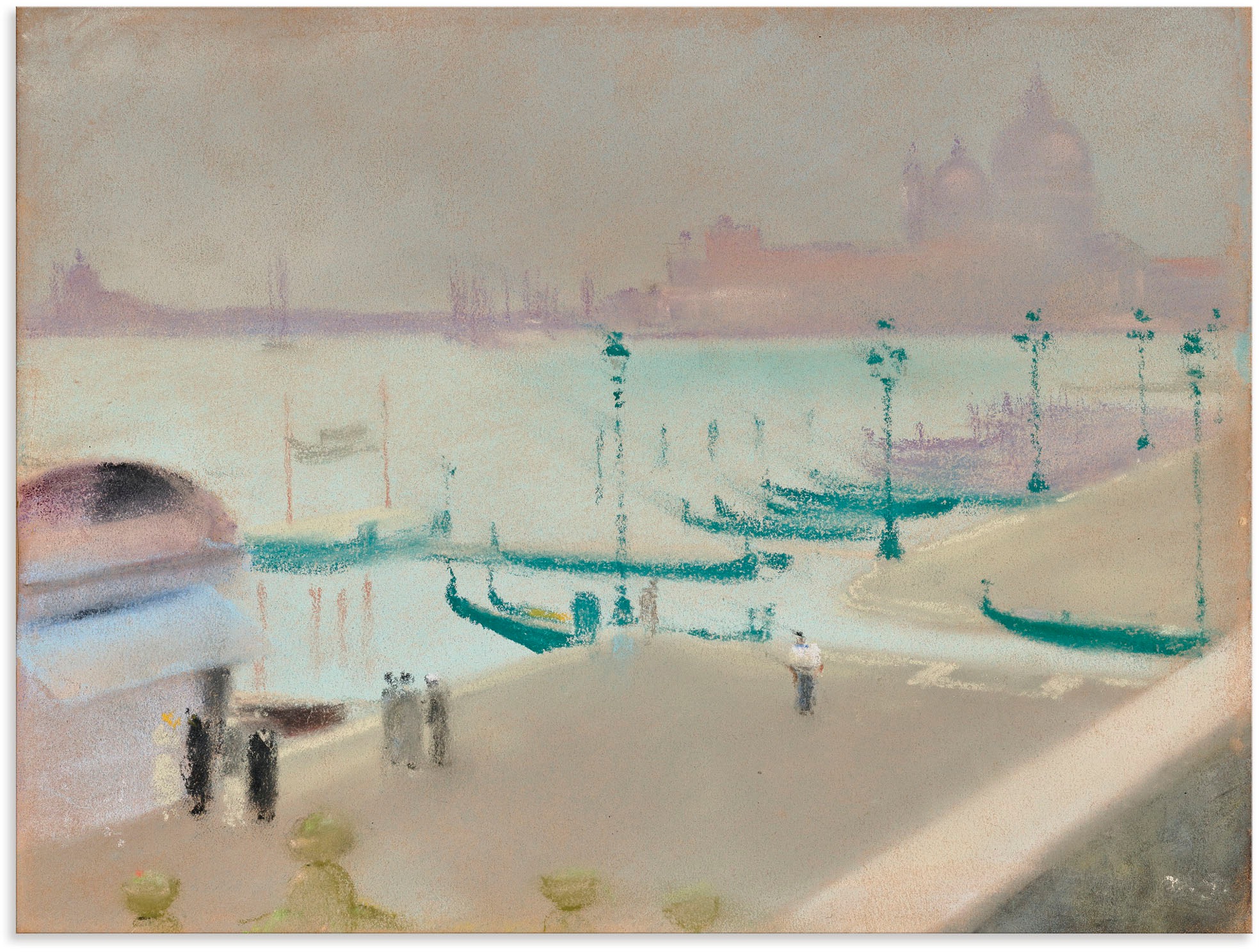 Image of Artland Wandbild »Ansicht von Venedig II. 1935«, Venedig, (1 St.), in vielen Grössen & Produktarten - Alubild / Outdoorbild für den Aussenbereich, Leinwandbild, Poster, Wandaufkleber / Wandtattoo auch für Badezimmer geeignet bei Ackermann Versand Schweiz