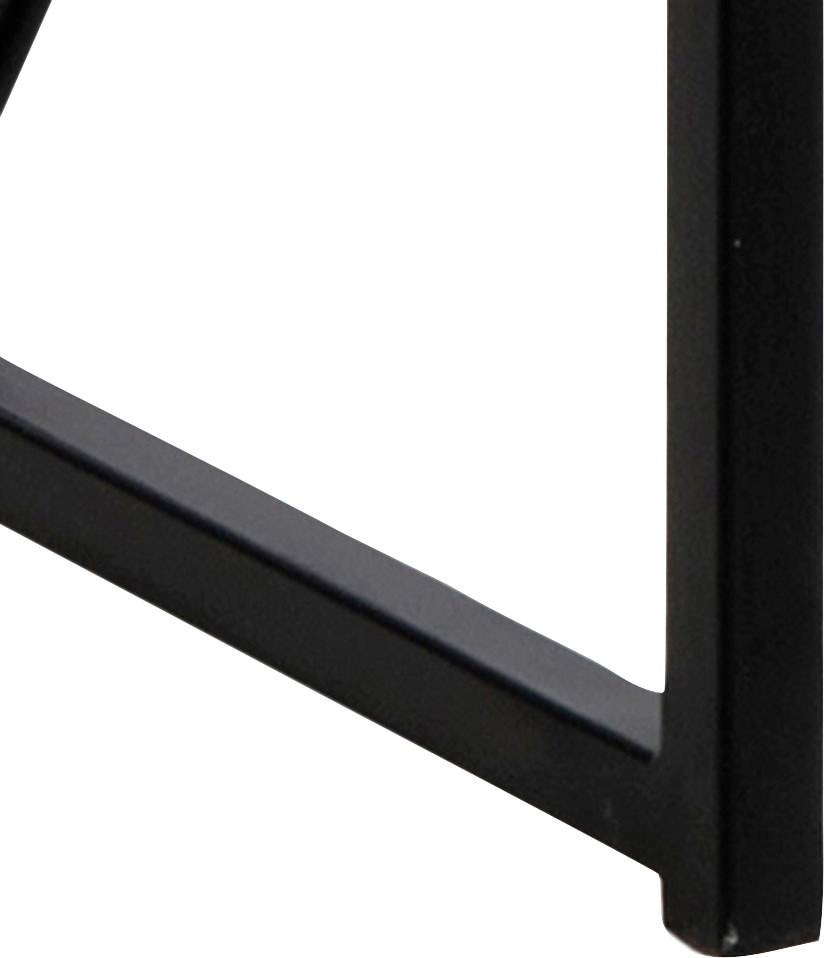 ACTONA GROUP Table de bar avec pied métallique étroit, largeur 120 cm, autres variantes disponibles