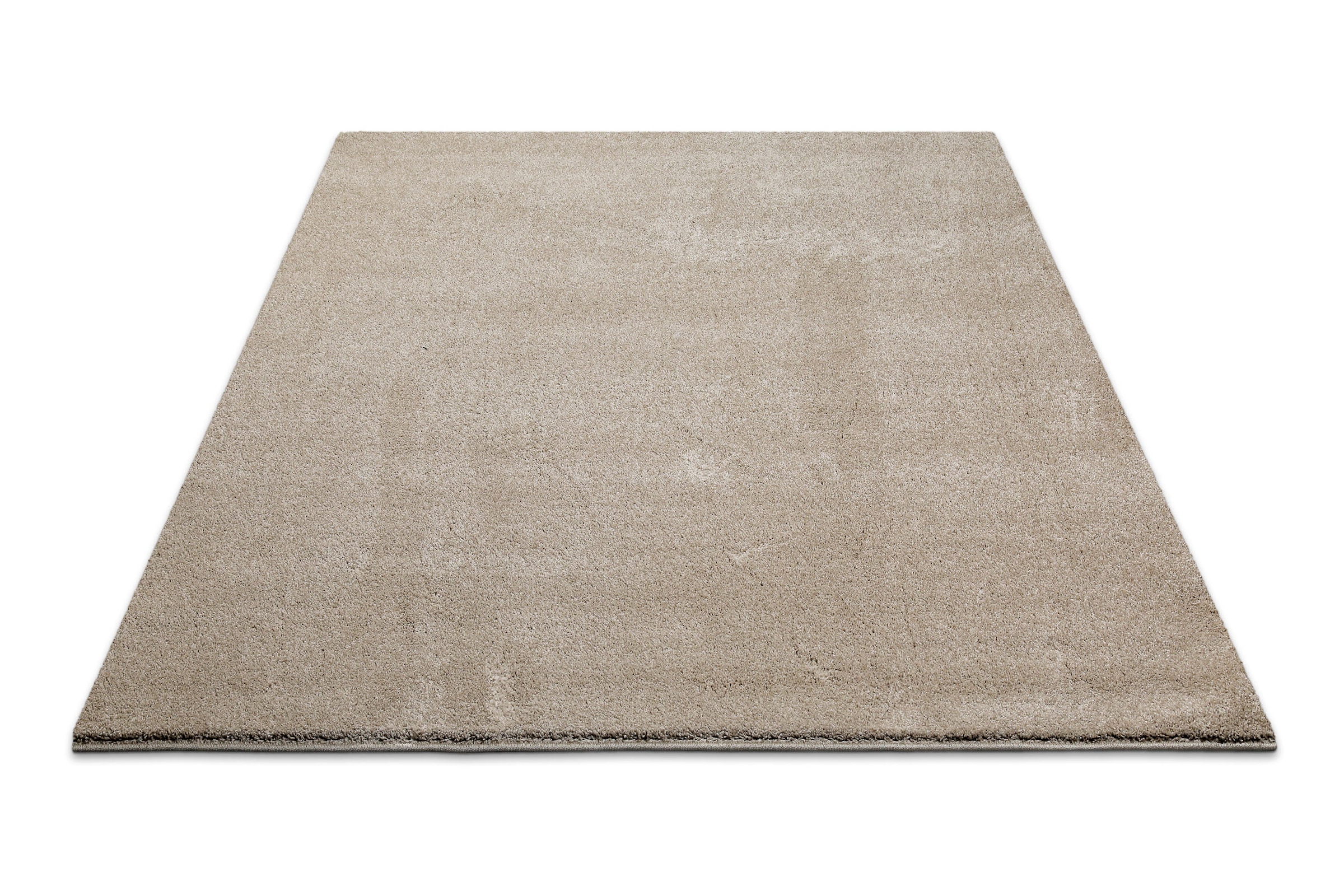 Wecon home Tapis »Wogh« Rectangulaire 25 mm Höhe Kurzflor, maschinell gewebt, robust, Wohn- & Schlafzimmer, einfarbig