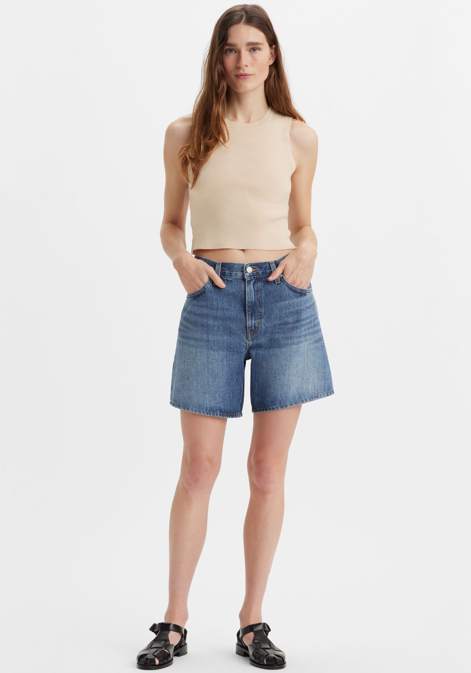 Image of Levis Shorts "HIGH BAGGY SHORT" im Five-Pocket Style