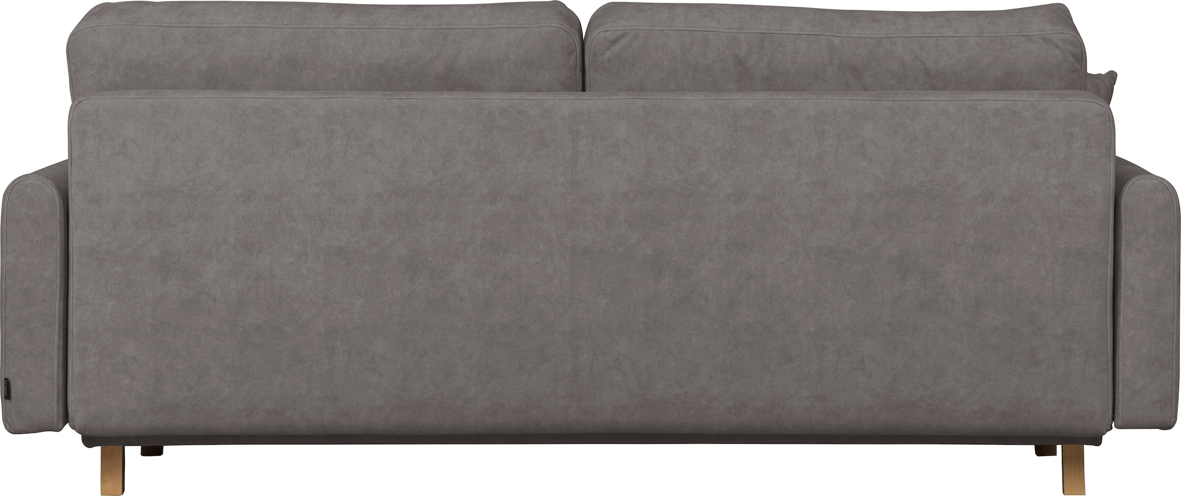 Home affaire 3-Sitzer »TRIPLO optionale Schlafsofa mit Bettkasten, Masse B/T/H: 215/100/89 cm«, Wahlweise Bettfunktion - Liegefläche 145x191 cm, Rücken-, Zierkissen