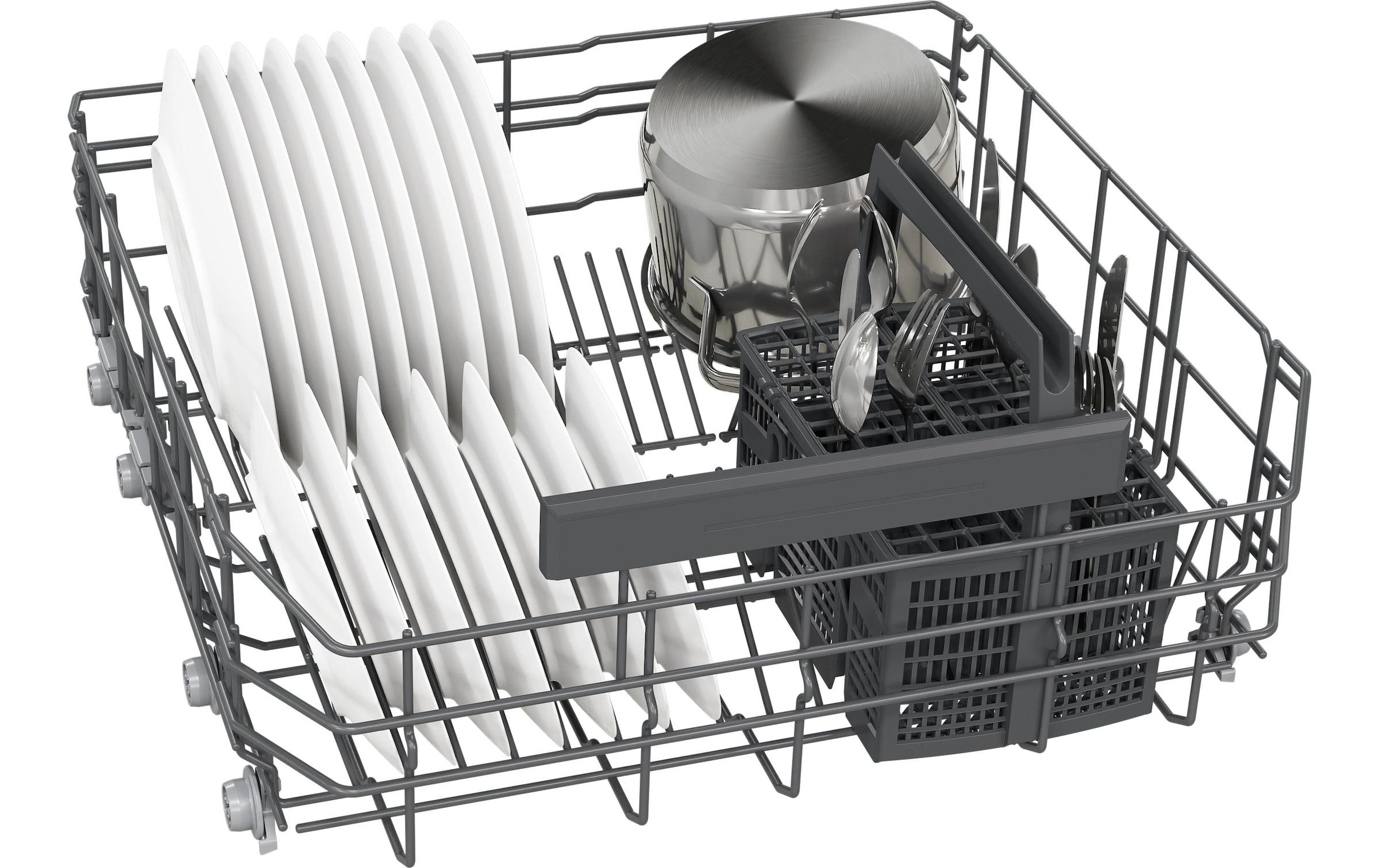 SIEMENS Lave-vaisselle entièrement intégrable »iQ300 SN73EX« 13 pièces Massgedecke