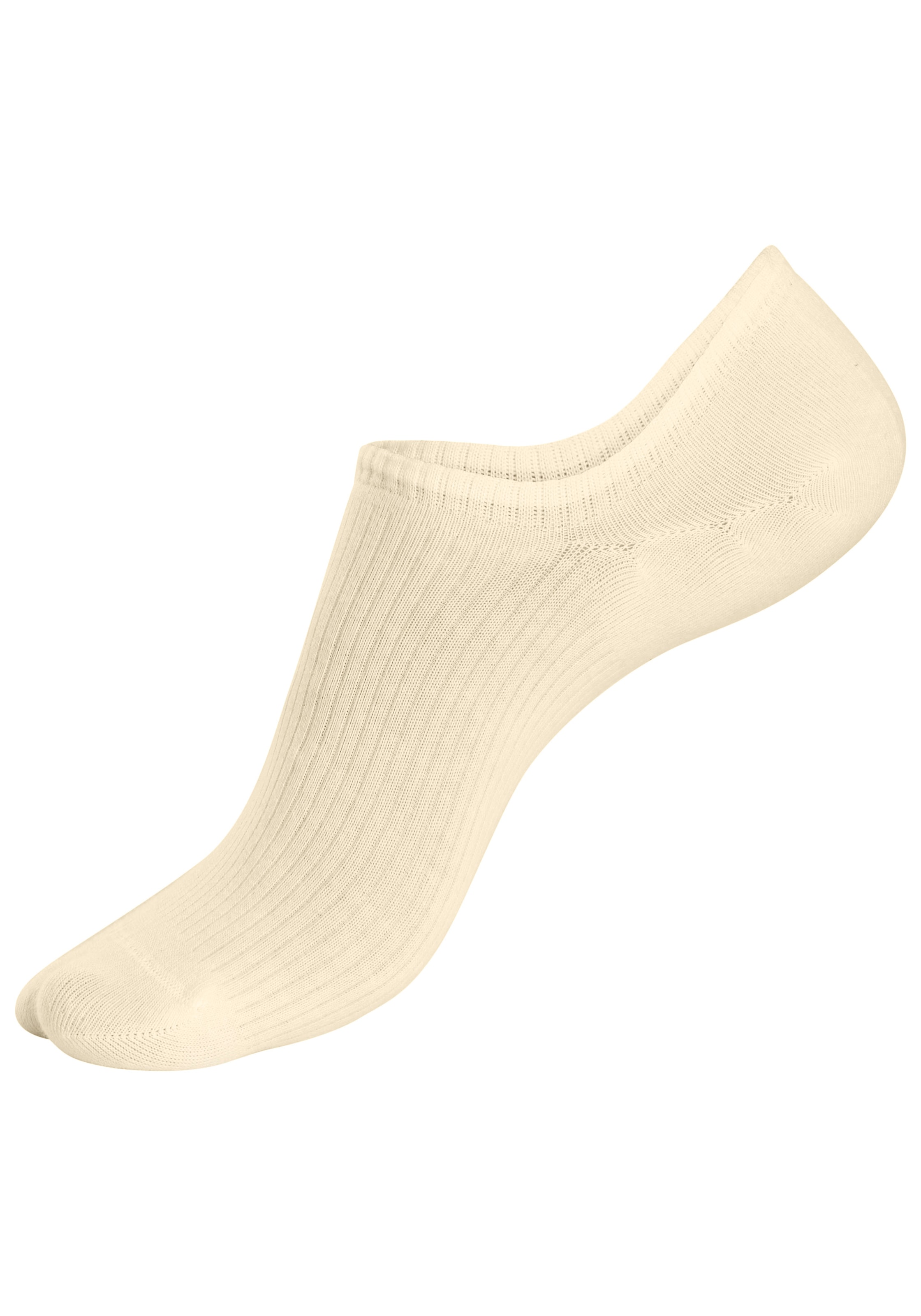 H.I.S Chaussettes de baskets Paquet, 7 Couple tlg. invisible und gerippt
