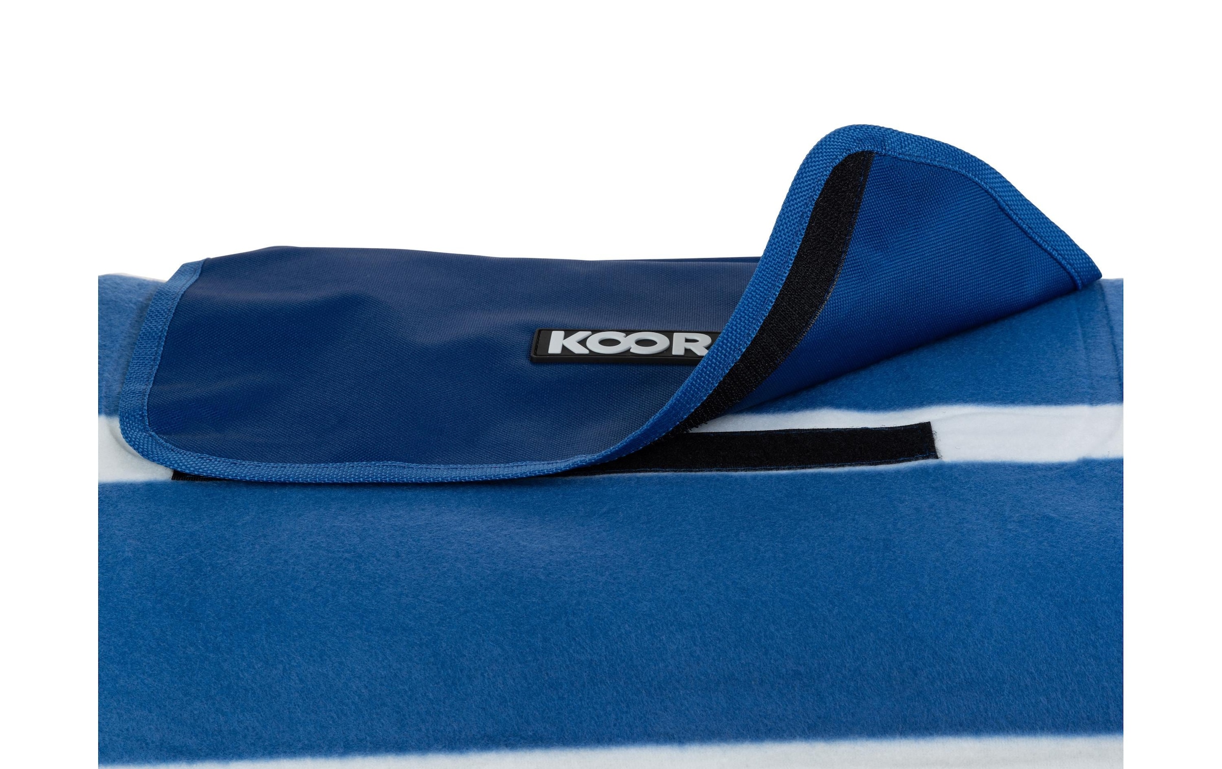 KOOR Picknickdecke »Stripes blue 200«