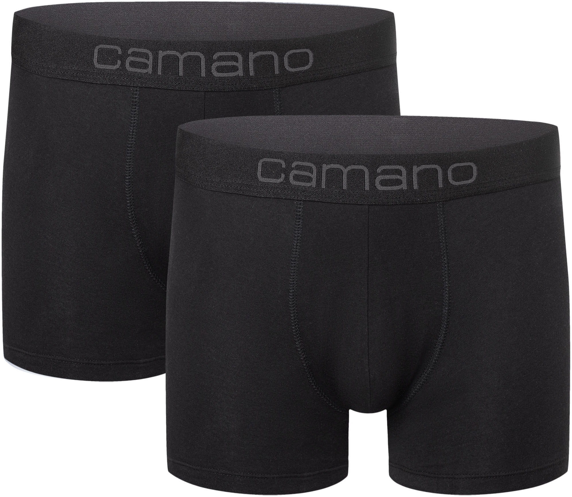 Camano Boxershorts »comfort« 6er Pack,  mit Stretch-Logobund