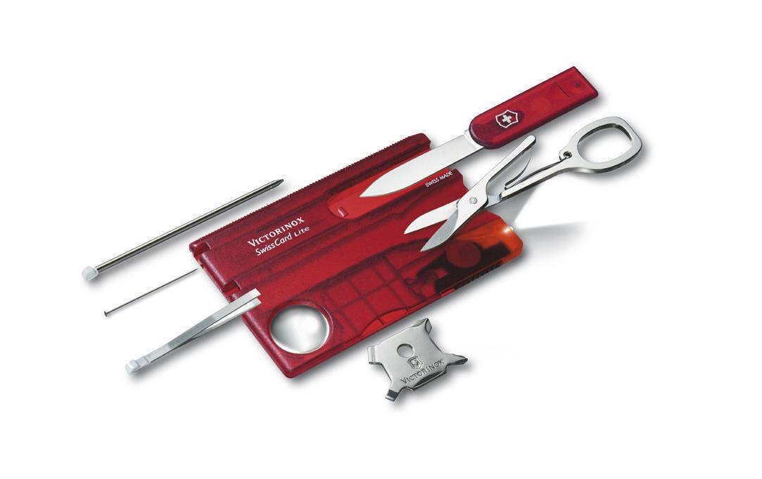 Image of Victorinox Taschenmesser »SwissCard Lite rot« bei Ackermann Versand Schweiz