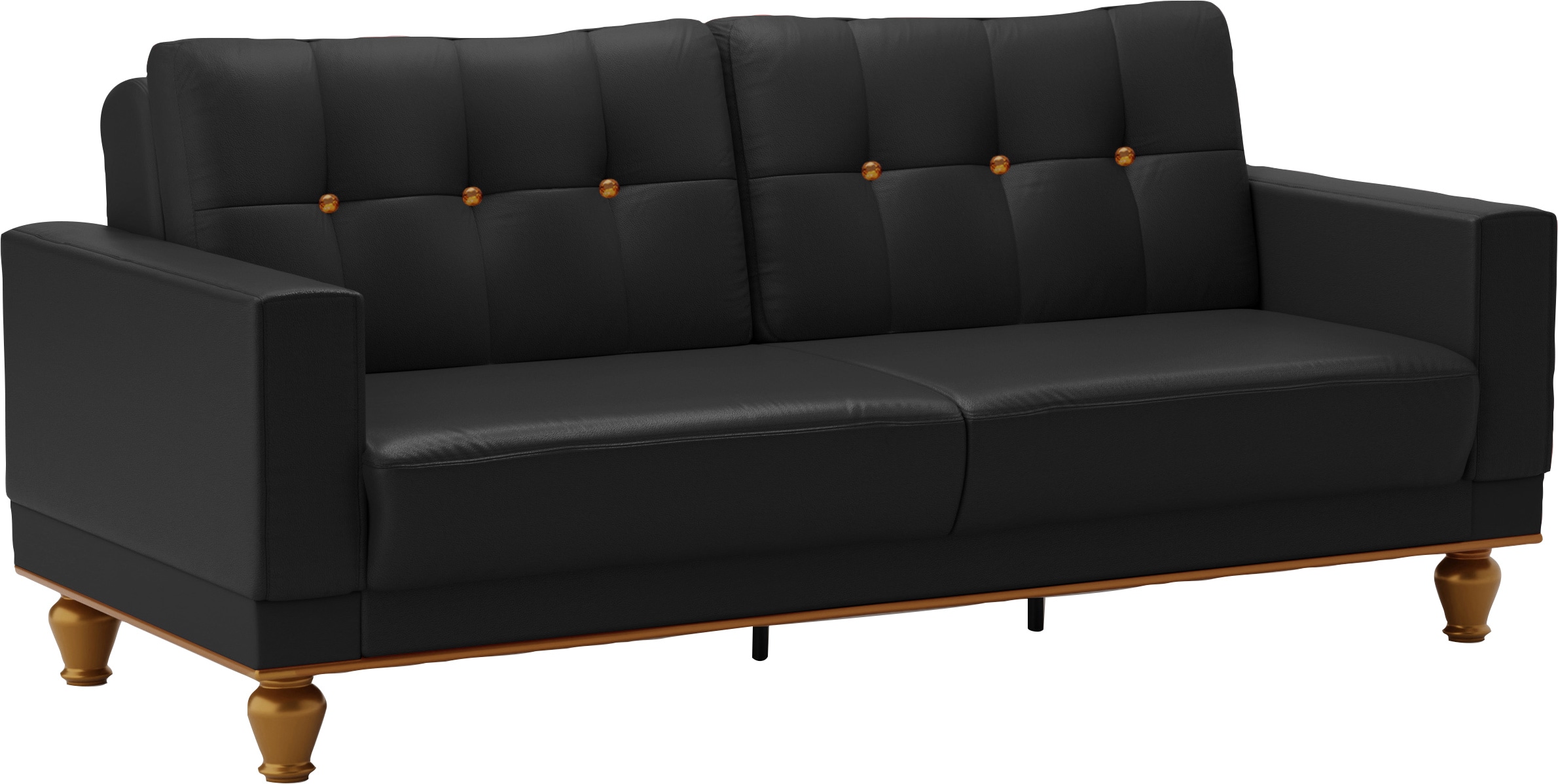 sit&more 3-Sitzer »Orient 5«, mit Strass-Stein, wahlweise mit Bettfunktion und Bettkasten