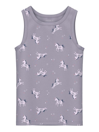 Name It Unterhemd »NMFTANK TOP 2P LAVENDER UNICORN NOOS«, (Packung, 2 St.)