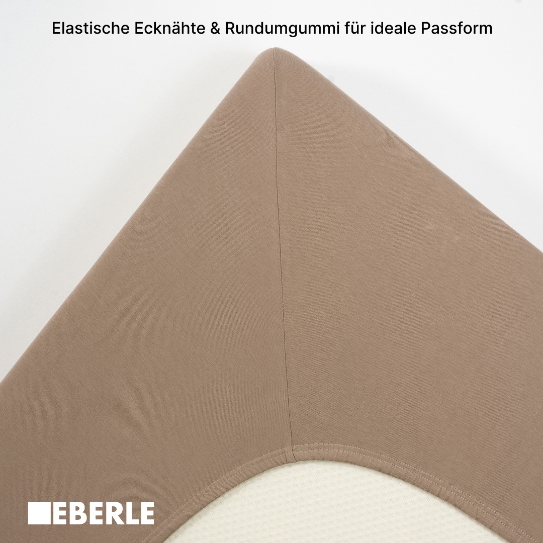 bellana Spannbettlaken »bellana in Gr. 90x200, 140x200 oder 180x200 cm, für Topper« aus Baumwolle, für Matratzen bis 10 cm Höhe, Bettlaken, Spannbetttuch