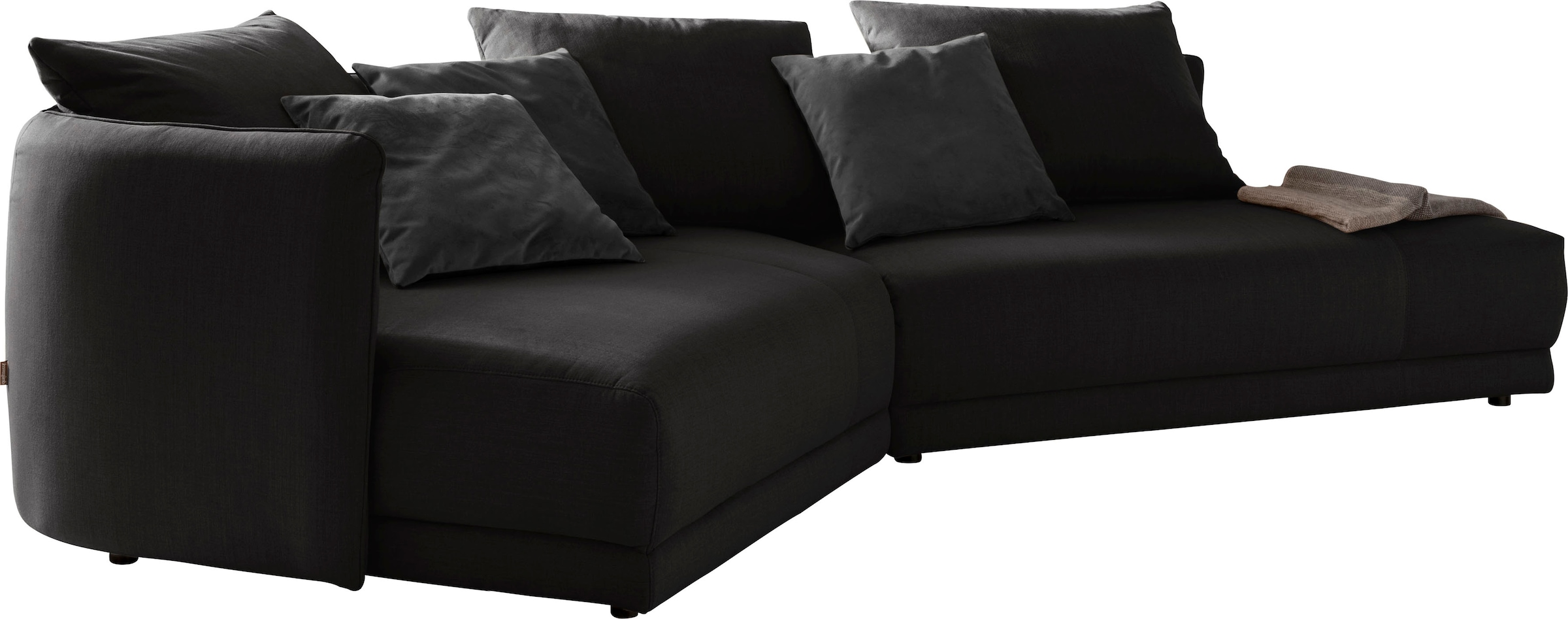 Image of designwerk Ecksofa "New York L-Form, anmutendes Designsofa" mit moderner R&ung im Rücken