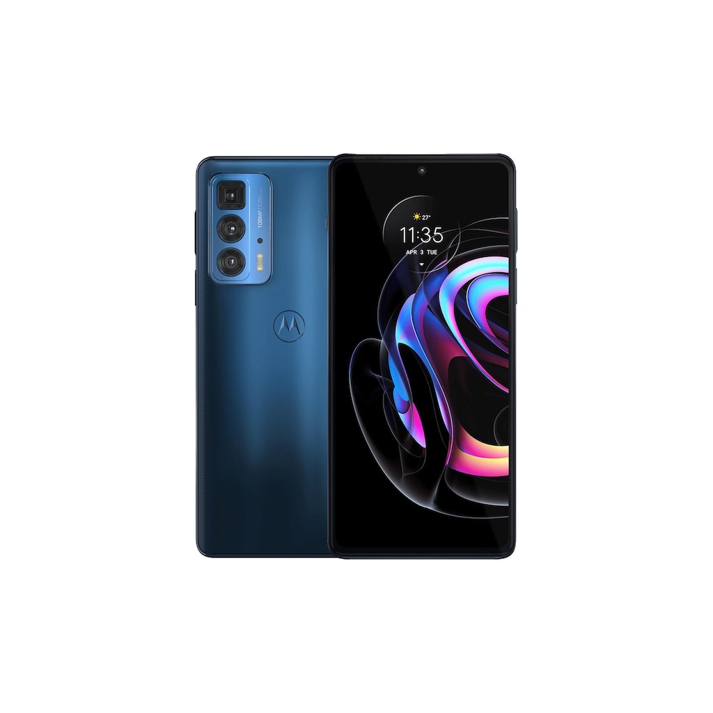 Motorola Smartphone »Edge 20 Pro 5G 256 GB«, hellblau, 16,9 cm/6,7 Zoll, 256 GB Speicherplatz, 108 MP Kamera