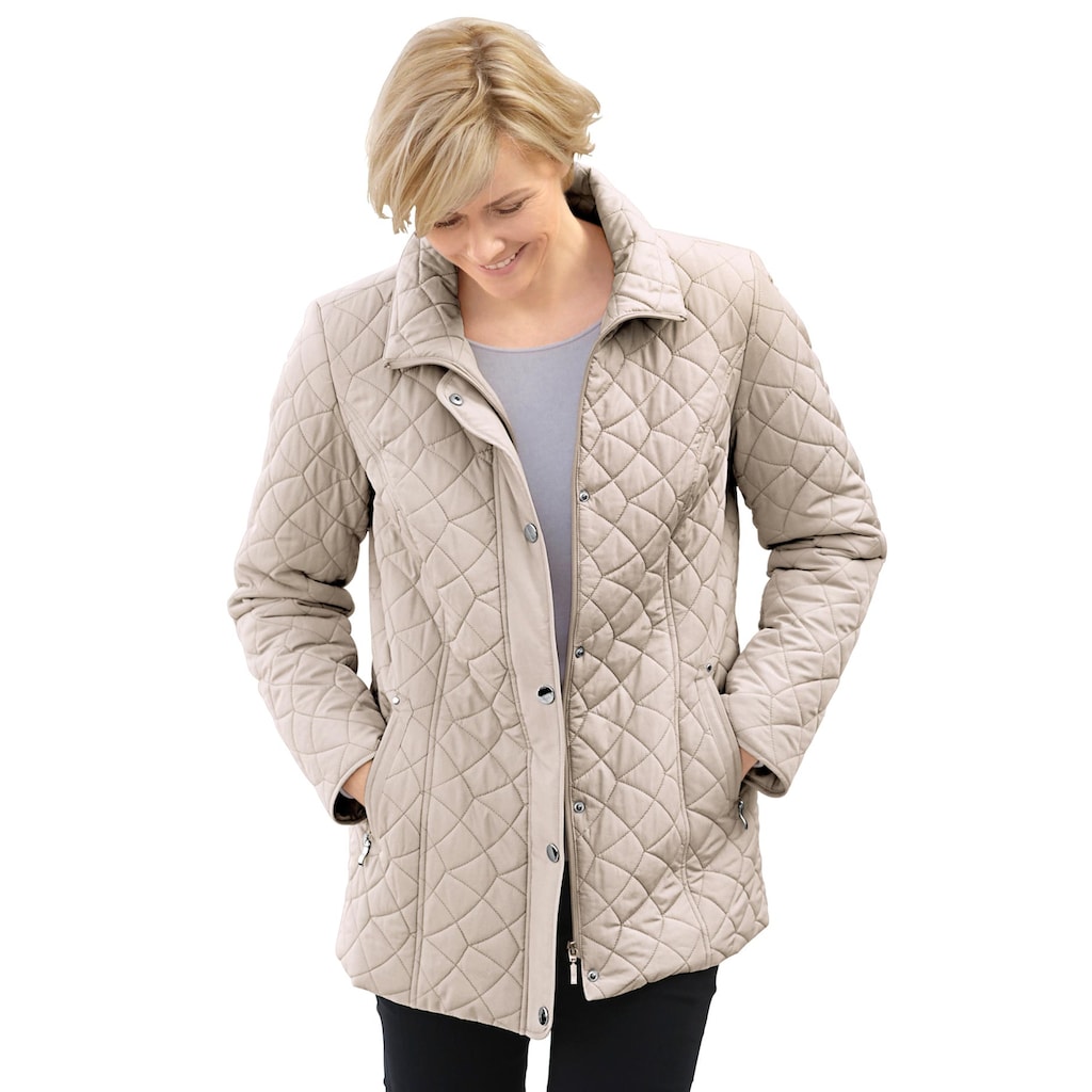 Classic Steppjacke, ohne Kapuze