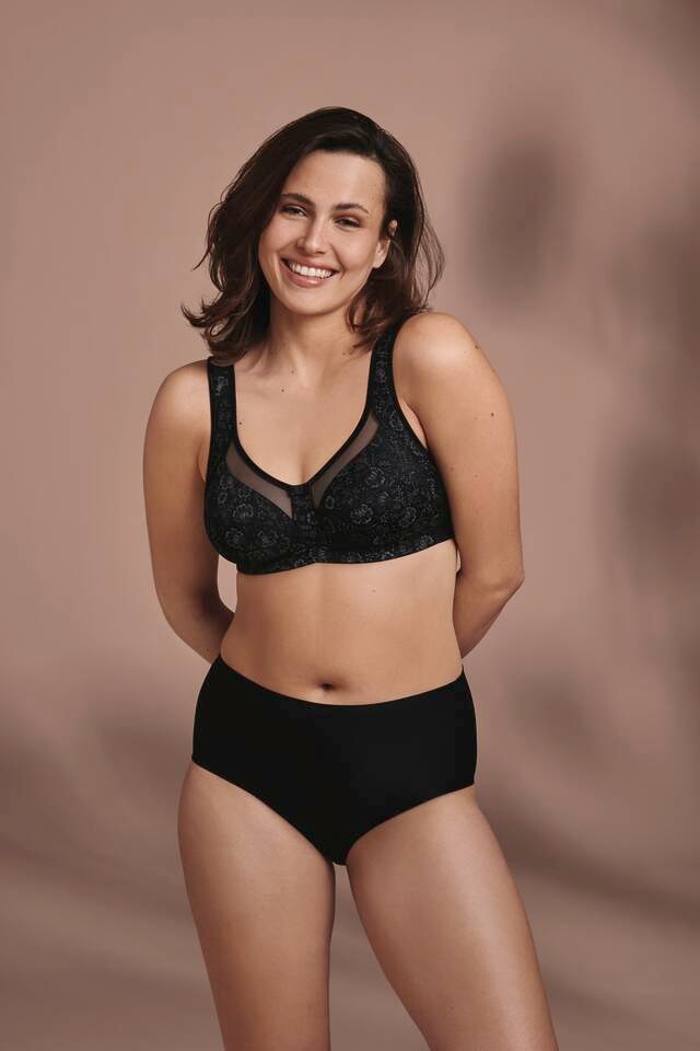 Anita since 1886 Bügelloser BH »Clara Art« mit Formblende, dreigeteilte Cups, mit Komfortträger, feminin, bequem