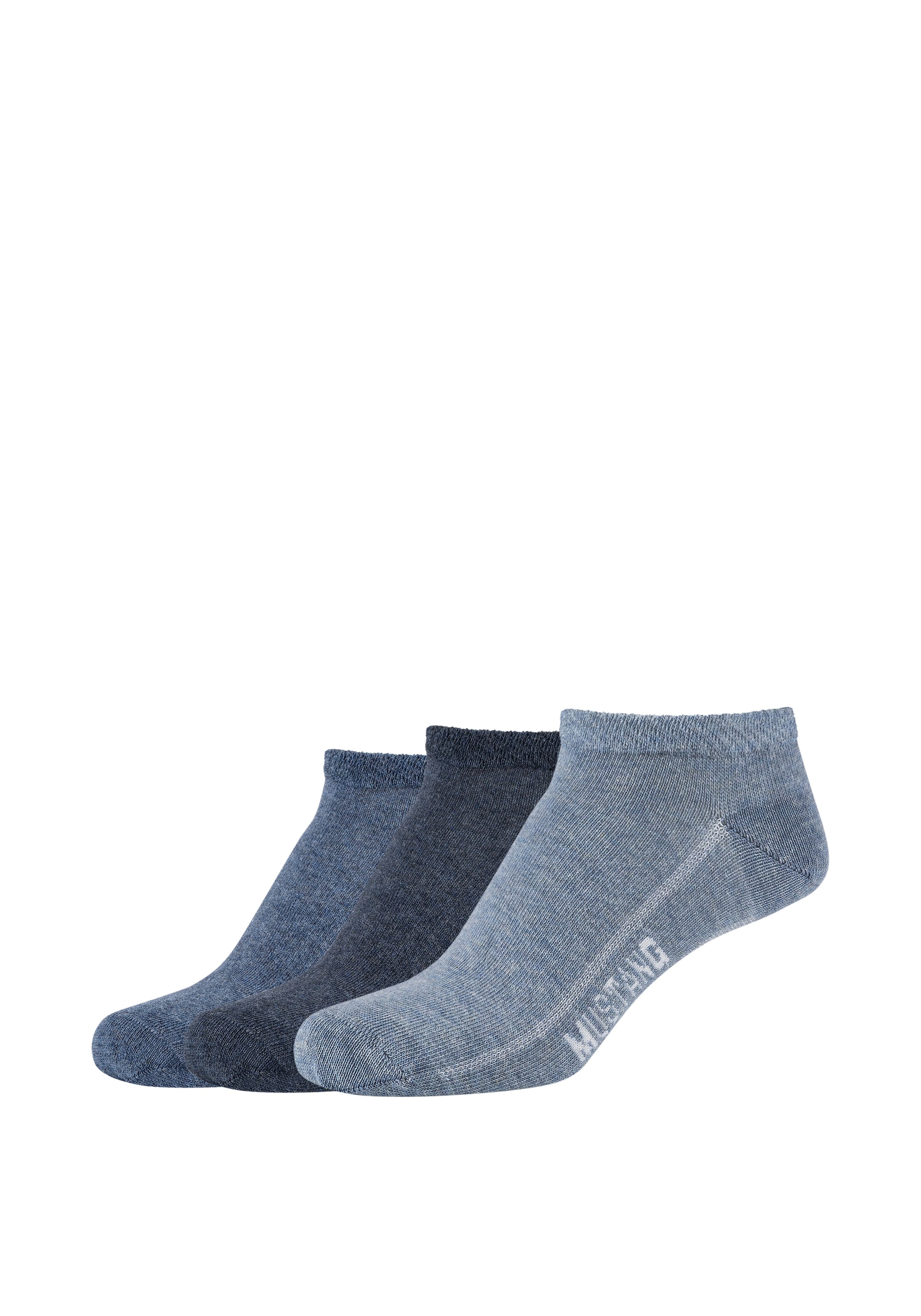 MUSTANG Chaussettes courtes »casual« 6 Couple tlg. avec ceinture élastique confortable
