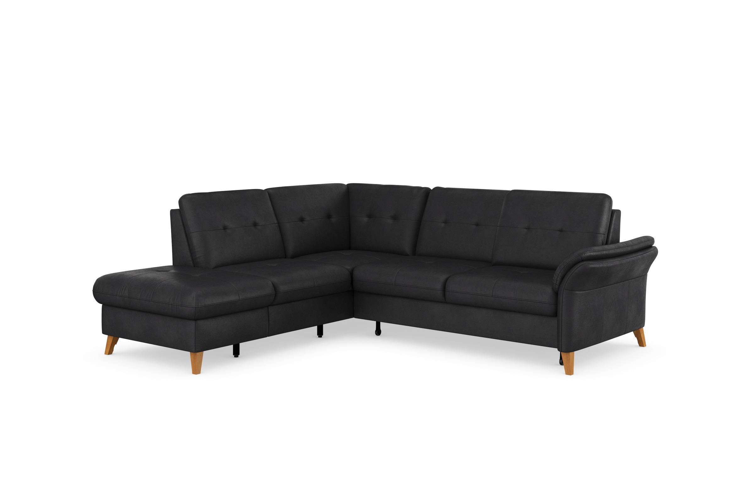 sit&more Ecksofa »Göteborg«, inkl. Sitztiefenverstellung, wahlweise mit Bettfunktion & Bettkasten