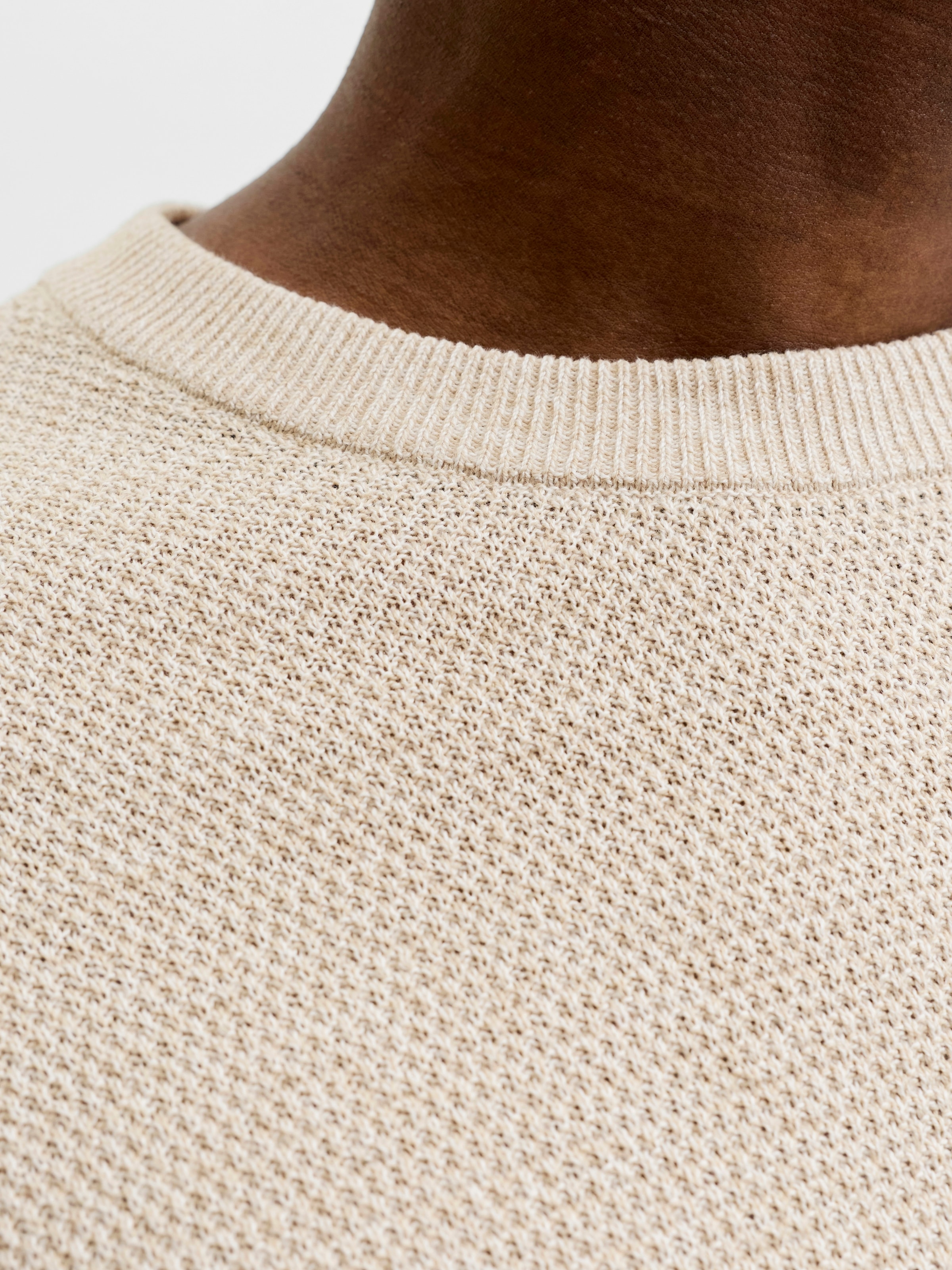 Jack & Jones Strickpullover »JJERYDER KNIT CREW NECK NOOS« Baumwolle, regular fit