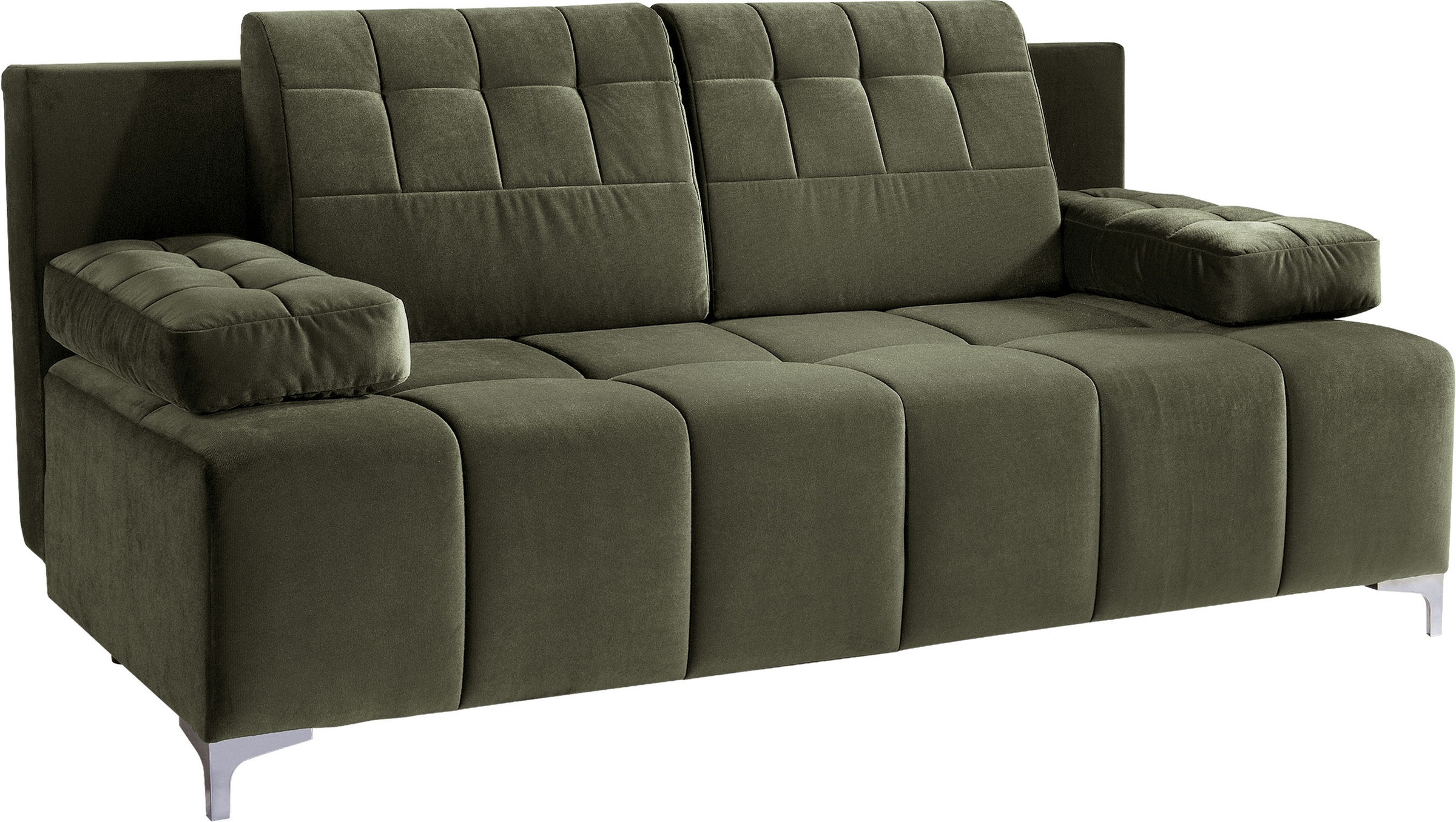 exxpo - sofa fashion 3-Sitzer »Schlafsofa mit Bettfunktion, Bettkasten, mit Federkernpolsterung«, bequem, mit hochwertigem Funktionsbeschlag für mehr Komfort