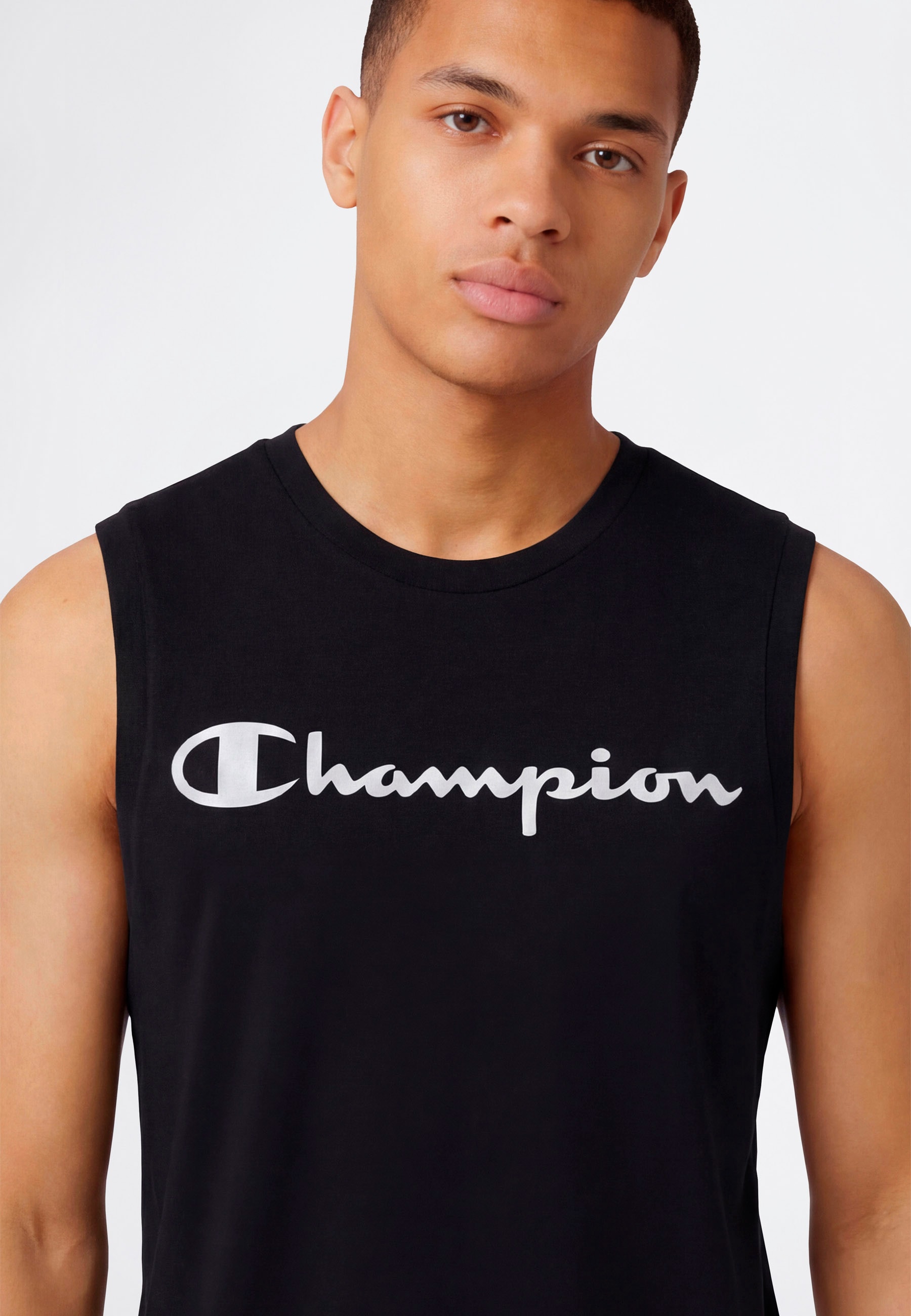 Champion Débardeur »BASICS Sleeveless T-Shirt Large Logo« sportliche Schnittform, sportlicher Stil, mit Rundhalsausschnitt