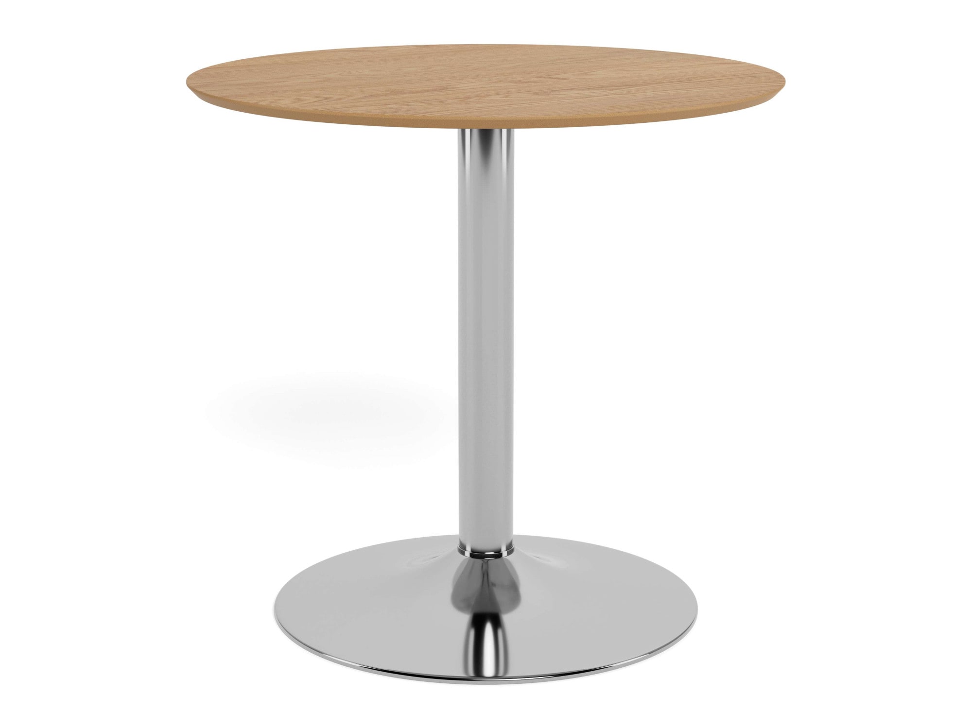 ACTONA GROUP Table de bar »Ibiza, Bistrotisch« Table, chêne, acier chromé, 80x74cm