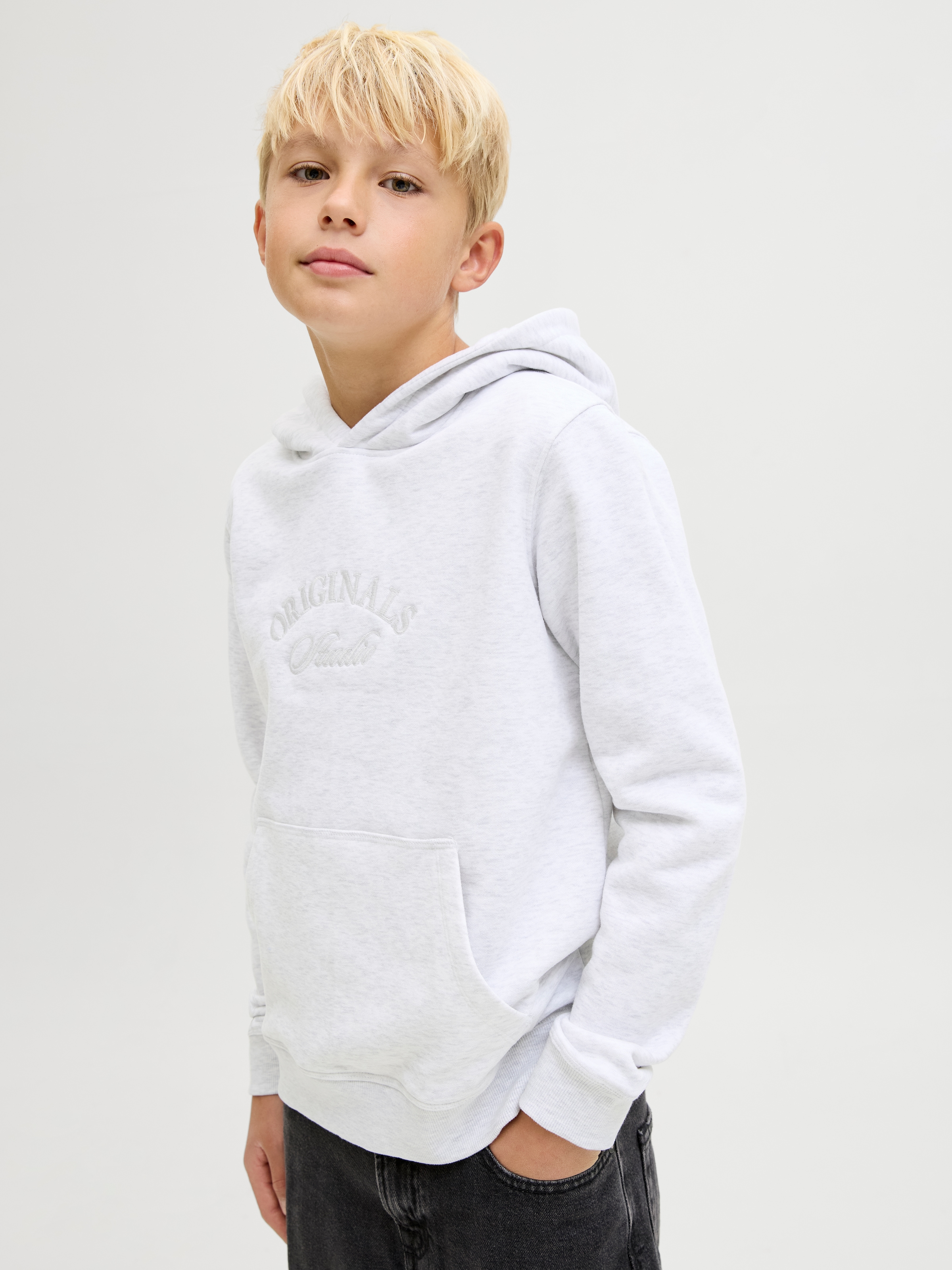 Jack & Jones Junior Sweat à capuche »JORBLEECKER BRANDING SWEAT HOOD BF JNR«
